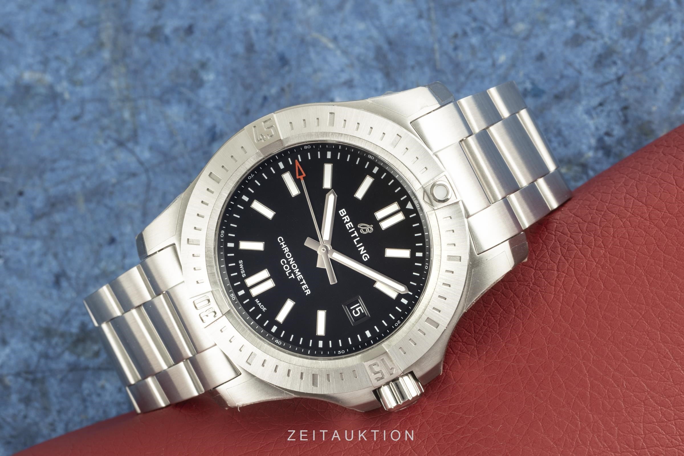 Breitling Colt steel automatic men's watch A17388 LP: 3250EUR  [2102535]