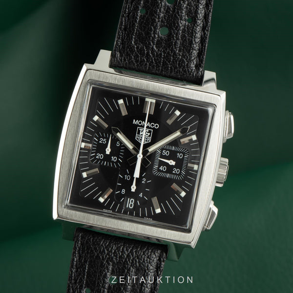 Tag Heuer Monaco cronógrafo acero automático reloj para caballeros CW2111-0  [2102567]
