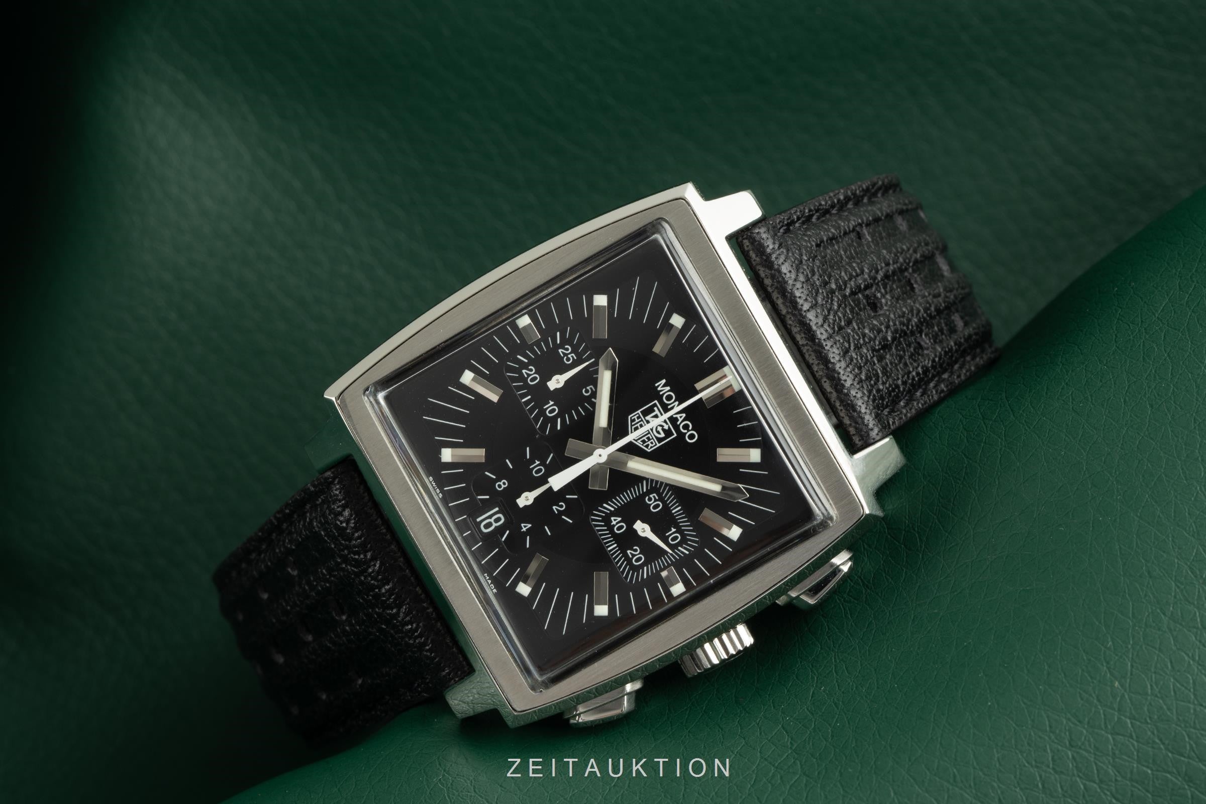 Tag Heuer Monaco cronógrafo acero automático reloj para caballeros CW2111-0  [2102567]