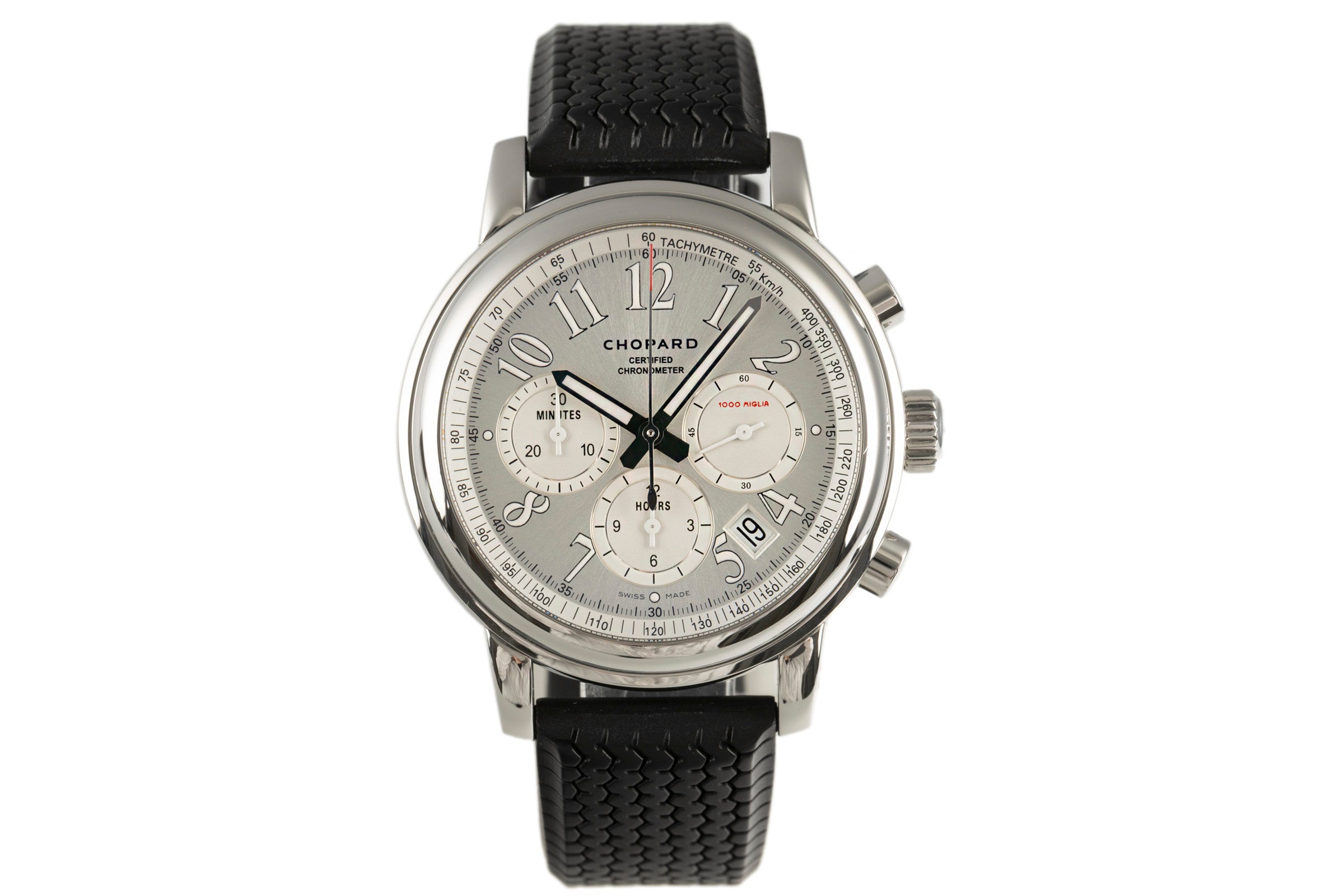 Chopard 1000 Miglia chronographe acier automatique montre pour hommes 8511  [2102593]