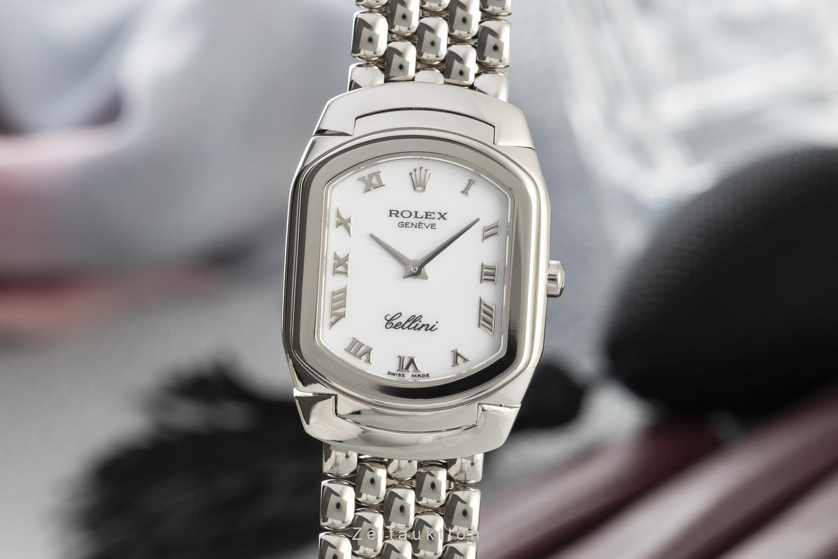 Rolex Cellini 18 ct white gold quartz women's watch 6631 LP: 13550EUR  [2102626]