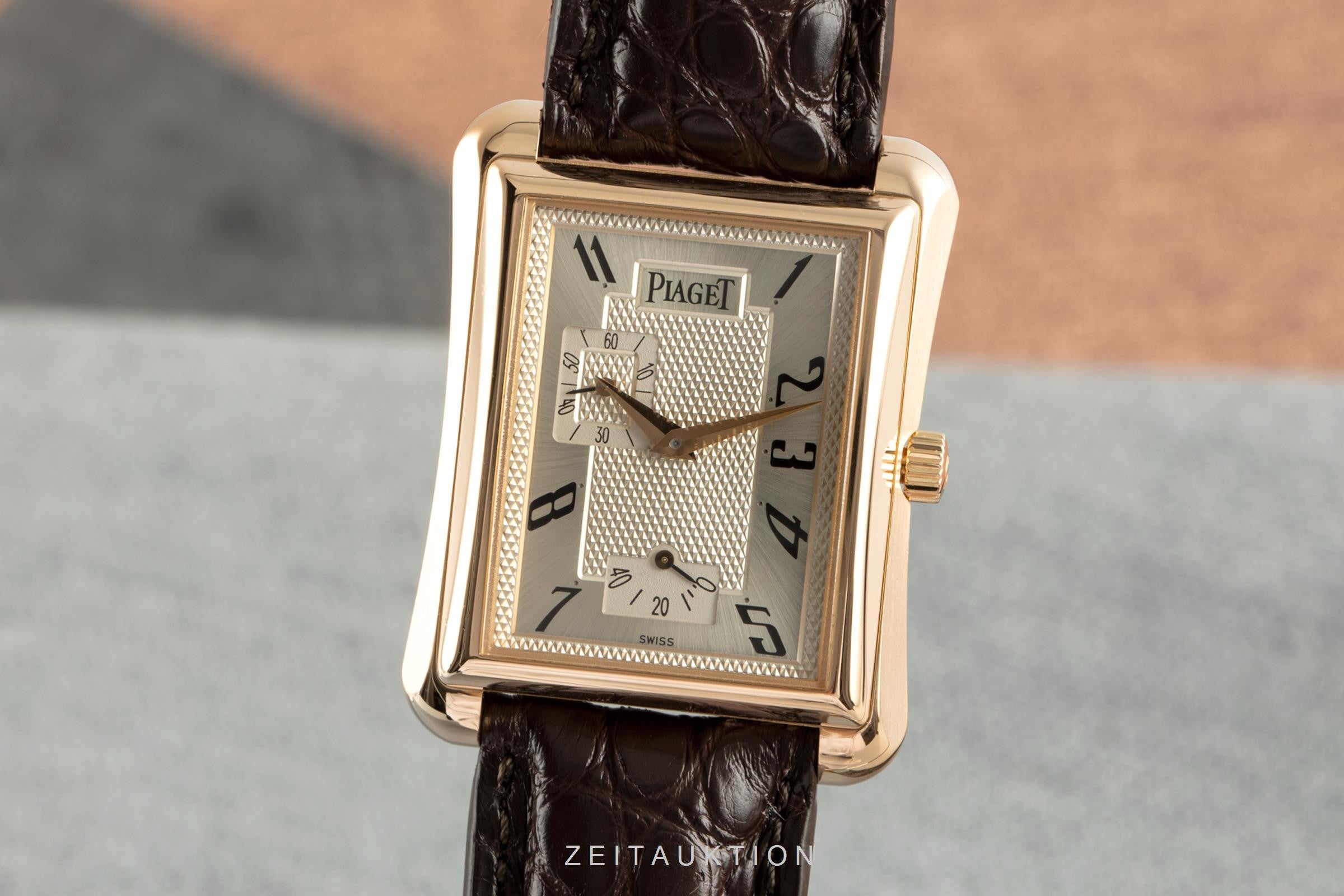 Piaget Emperador oro rosso 18 ct automatismo orologio da uomo 18900  [2102630]