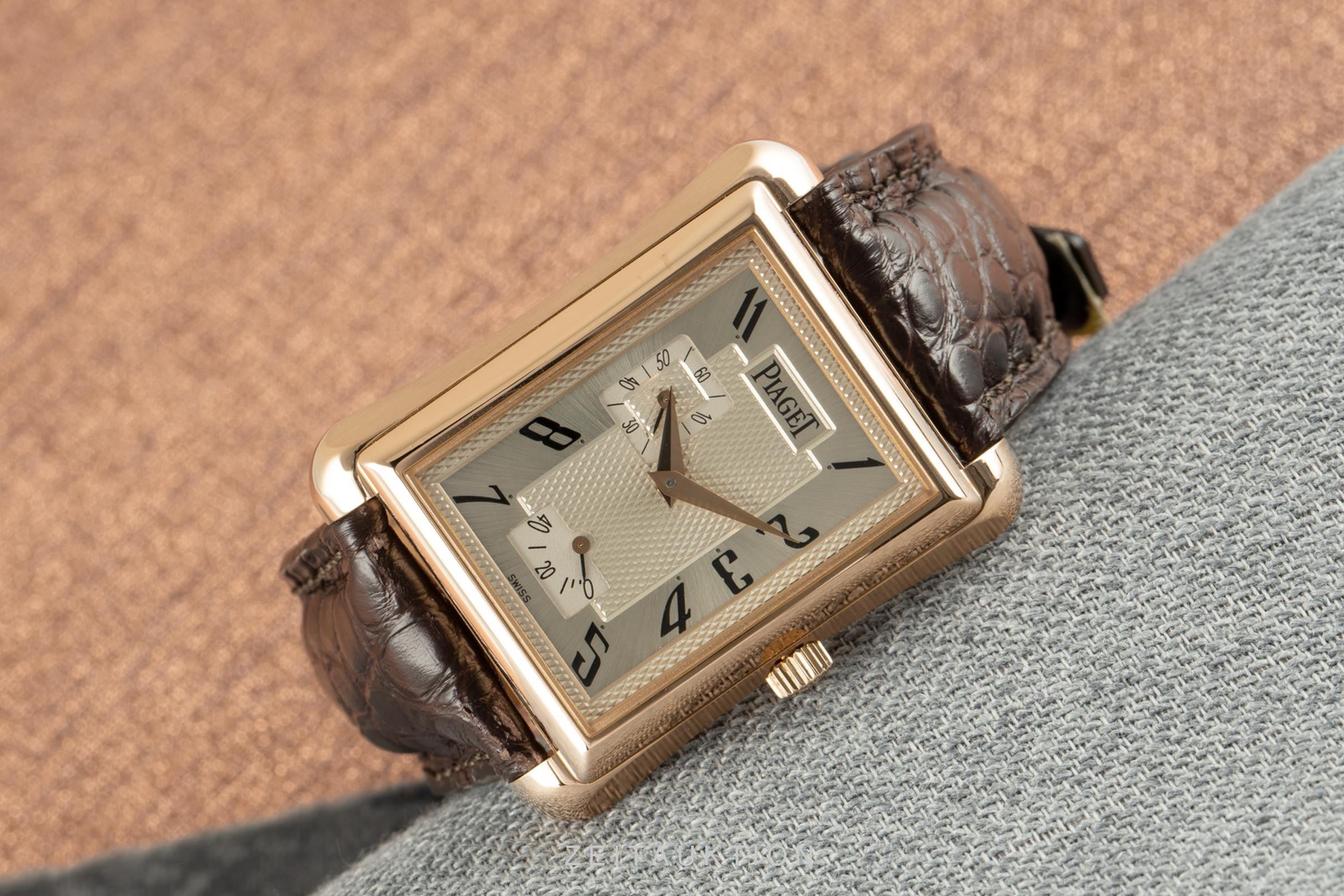 Piaget Emperador oro rosso 18 ct automatismo orologio da uomo 18900  [2102630]