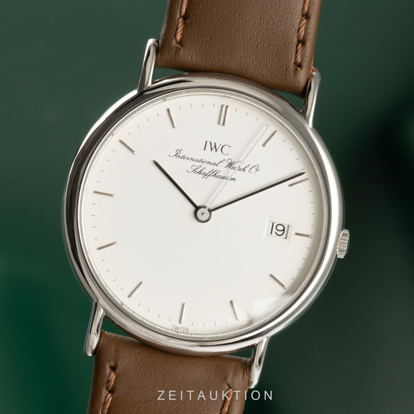 IWC Portofino steel quartz men's watch 3331  [2102664]