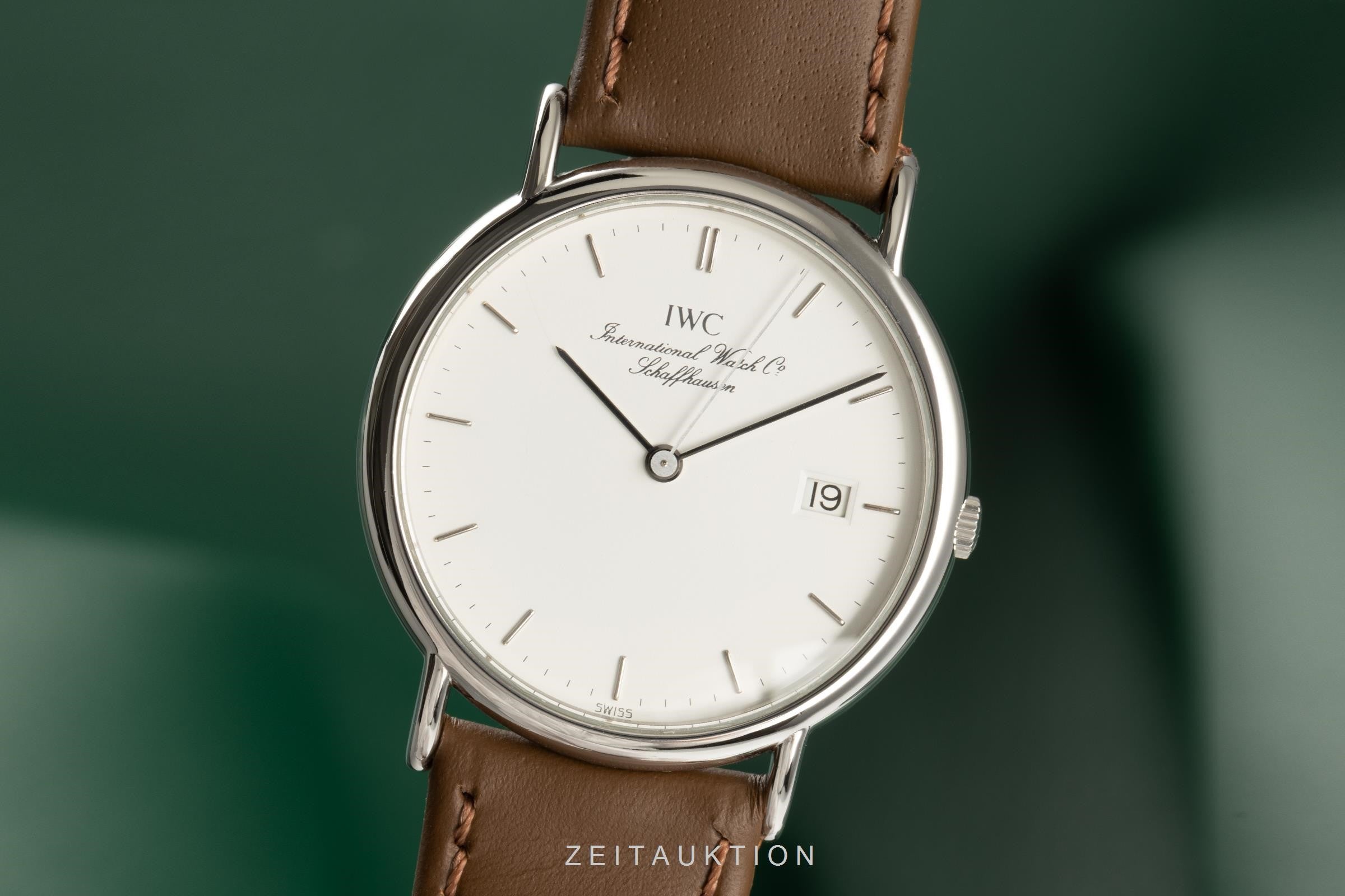 IWC Portofino acciaio quarzo orologio da uomo 3331  [2102664]