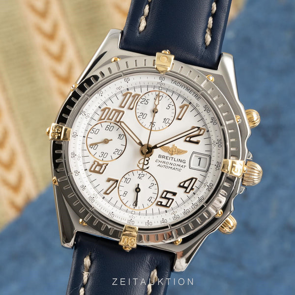 Breitling Chronomat cronografo acciaio / oro automatismo orologio da uomo B13050.1  [2102729]