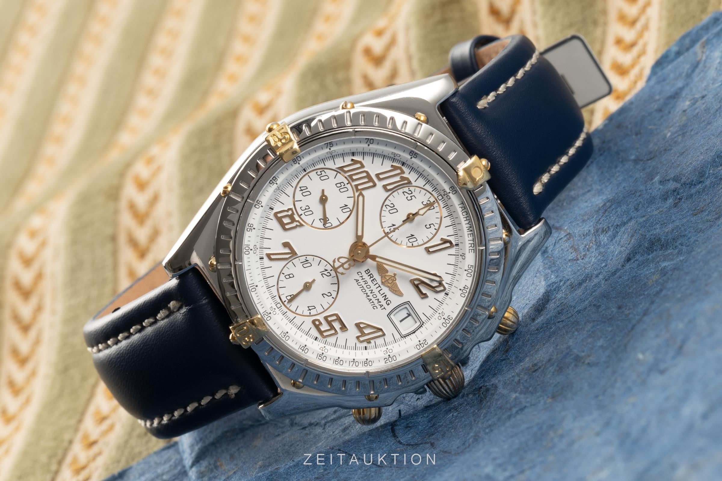 Breitling Chronomat cronografo acciaio / oro automatismo orologio da uomo B13050.1  [2102729]