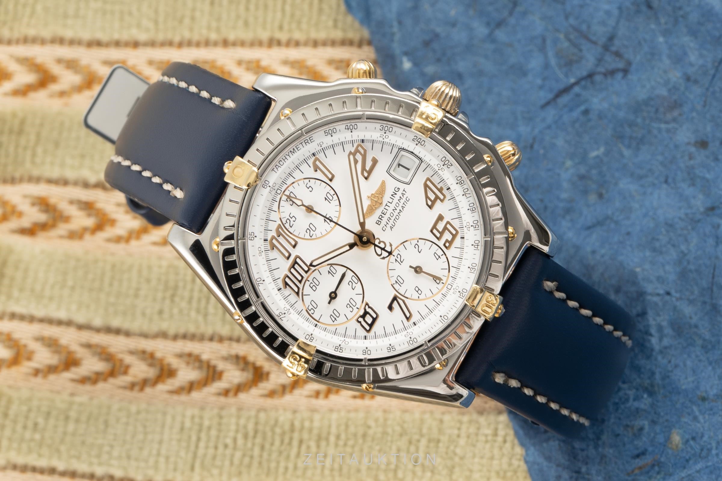 Breitling Chronomat cronografo acciaio / oro automatismo orologio da uomo B13050.1  [2102729]