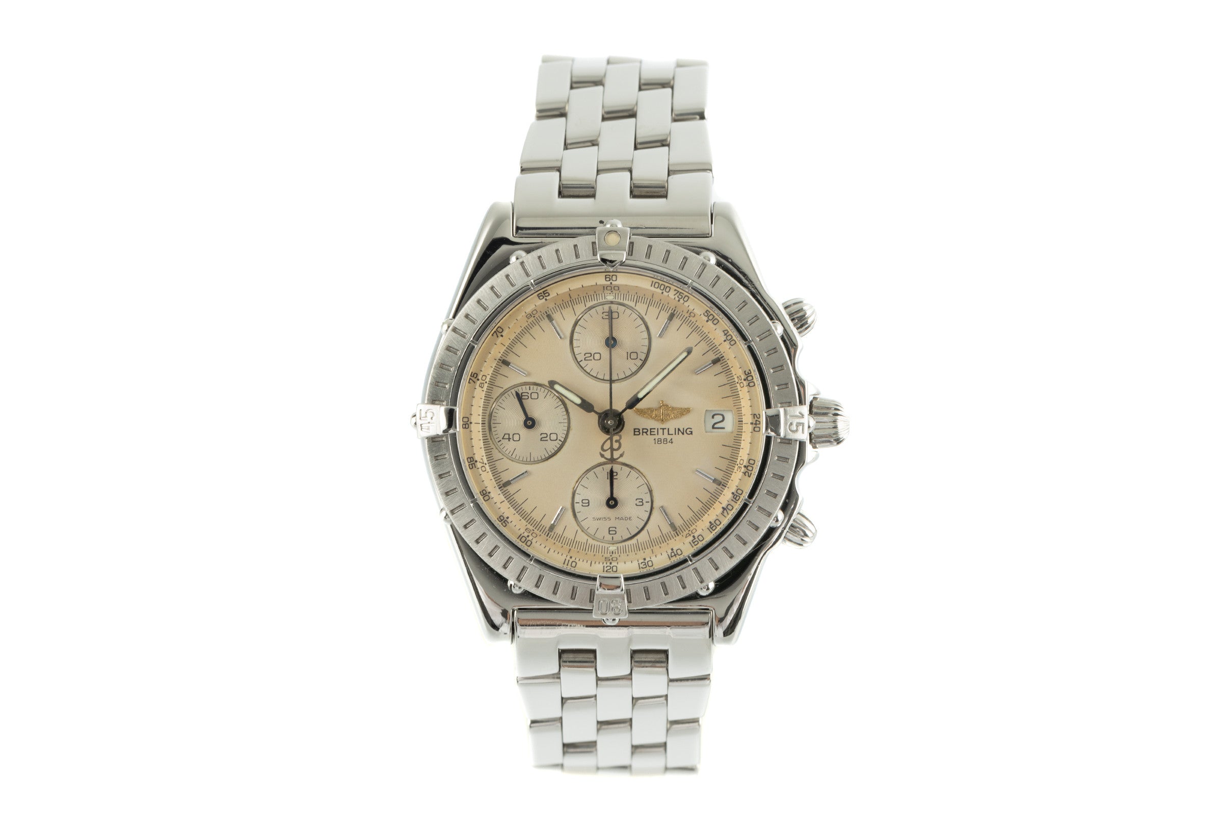 Breitling Chronomat chronograph steel automatic men's watch A13050 Limited  [2102753]