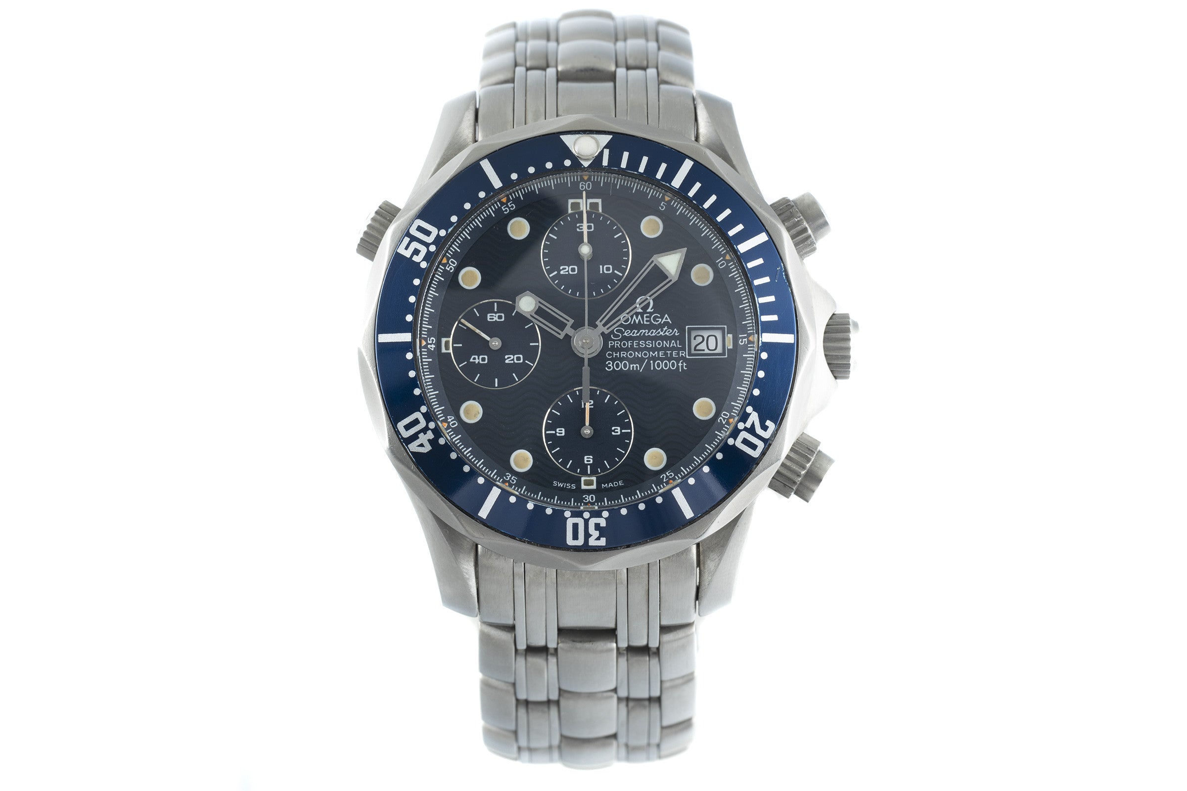 Omega Seamaster chronograph titanium automatic men's watch 2298.80.00  [2102871]