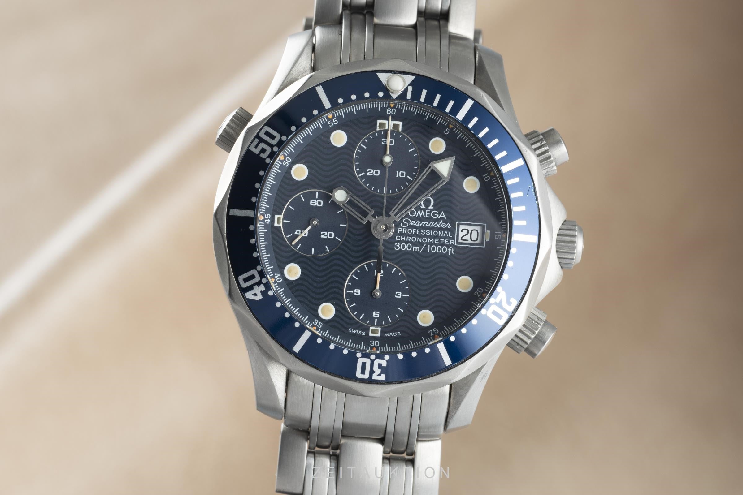 Omega Seamaster chronograph titanium automatic men's watch 2298.80.00  [2102871]