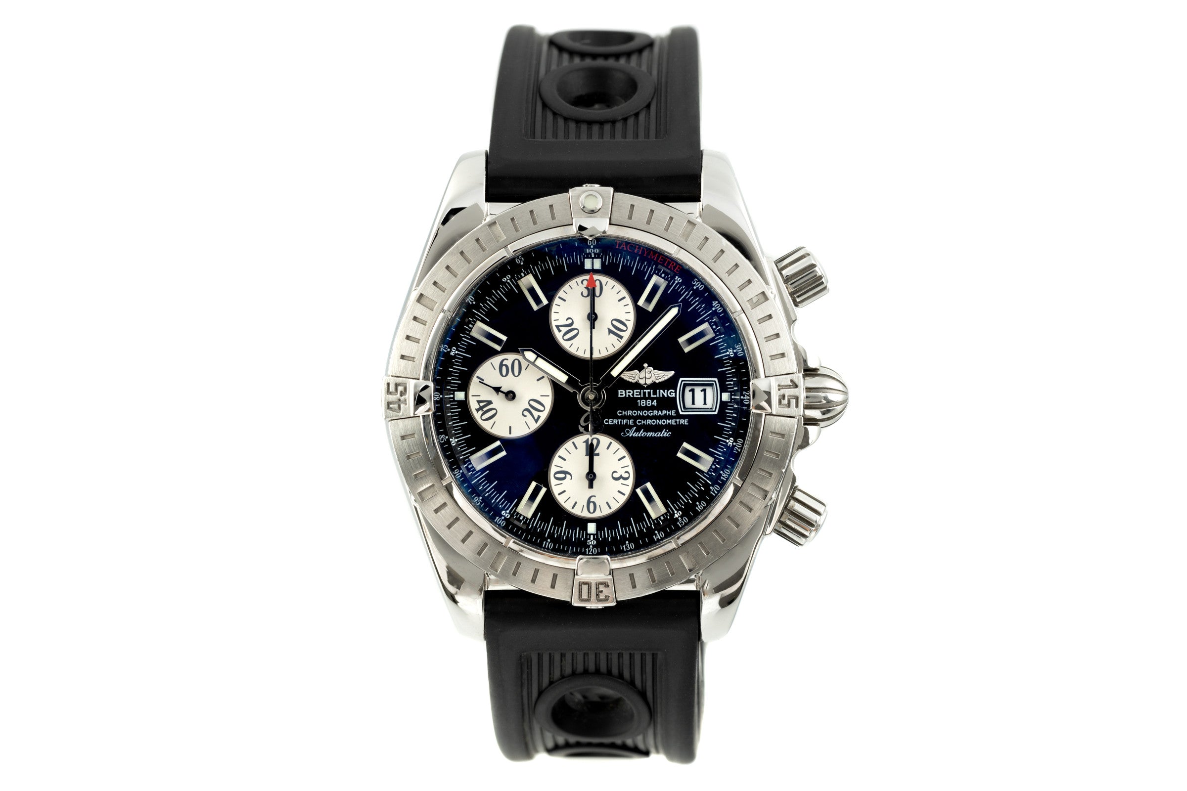 Breitling Chronomat chronographe acier automatique montre pour hommes A13356  [2102921]