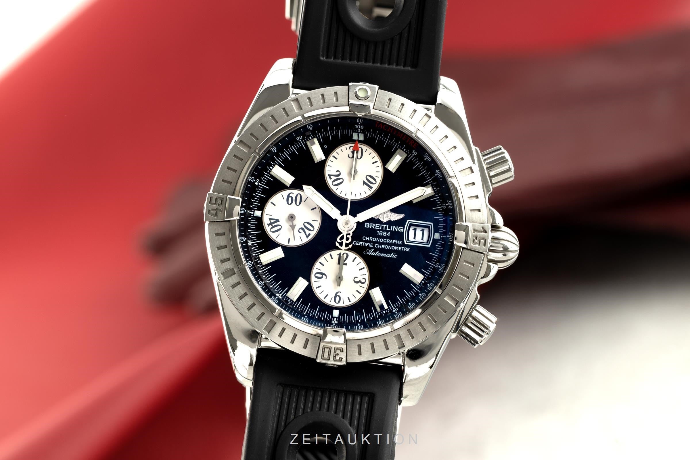 Breitling Chronomat cronógrafo acero automático reloj para caballeros A13356  [2102921]