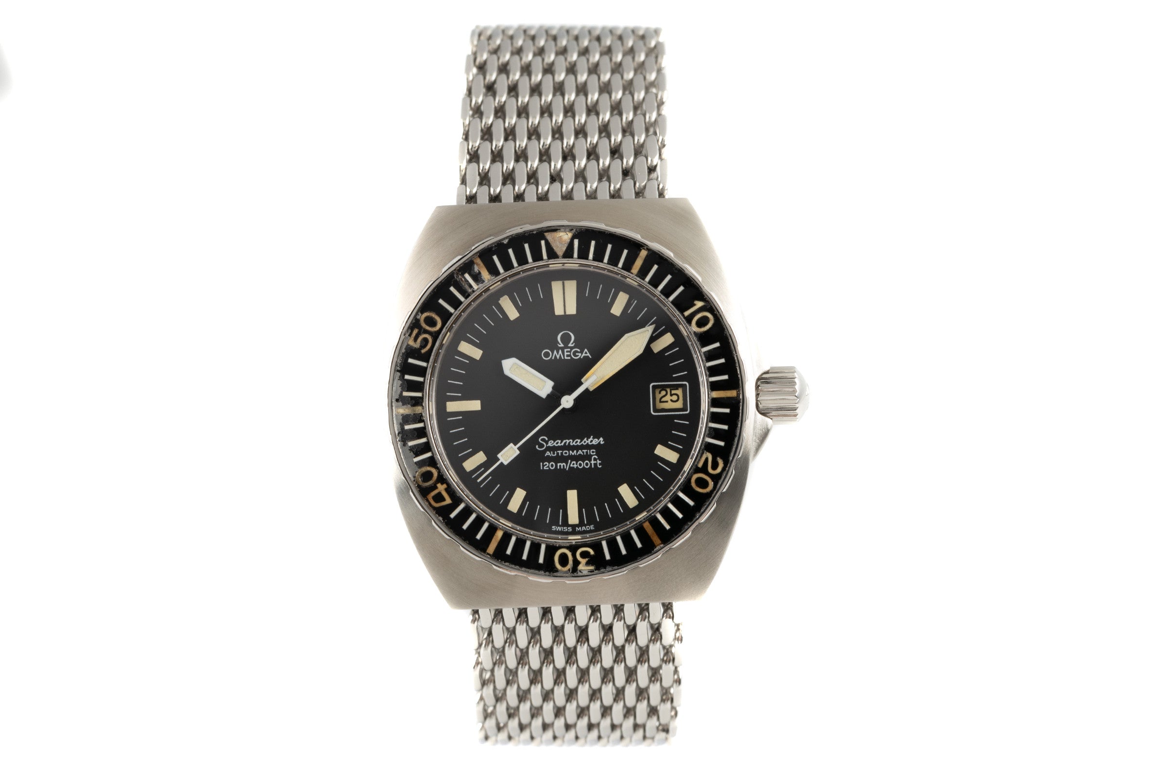 Omega Seamaster steel automatic men's watch ST166.0250  [2102932]