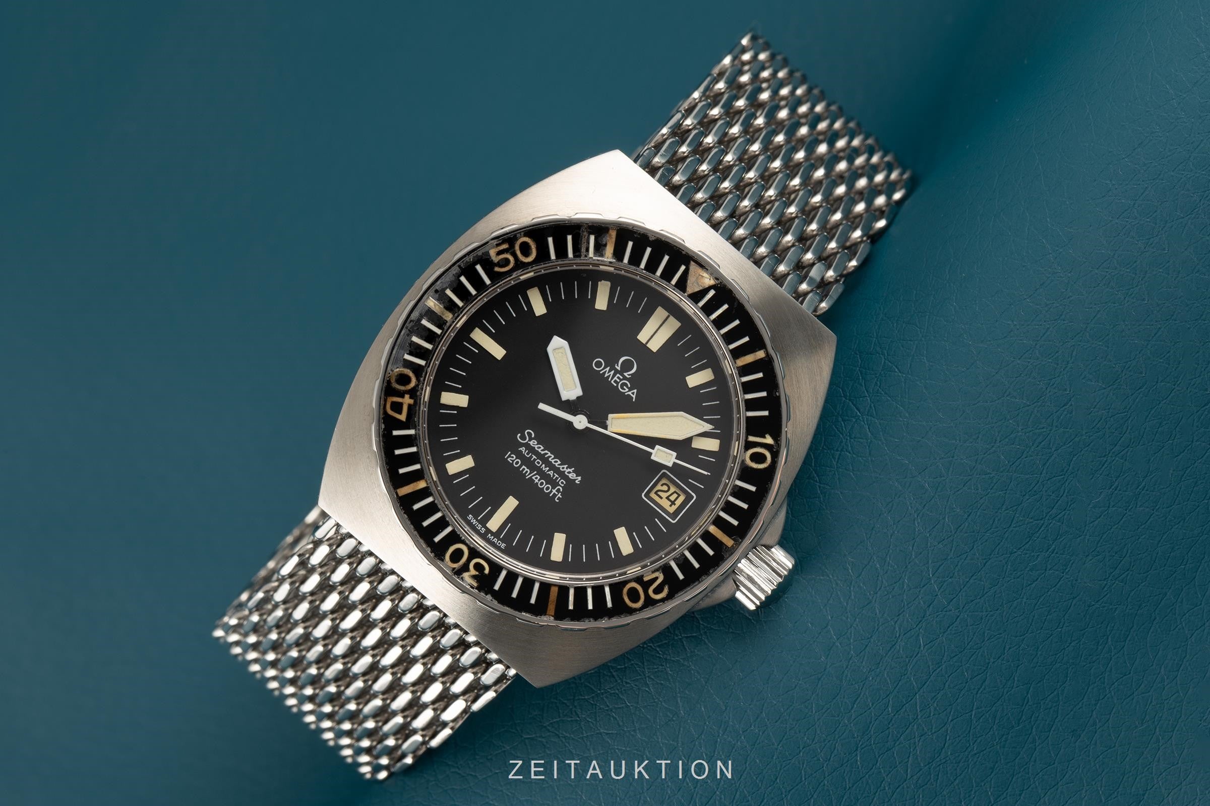 Omega Seamaster steel automatic men's watch ST166.0250  [2102932]