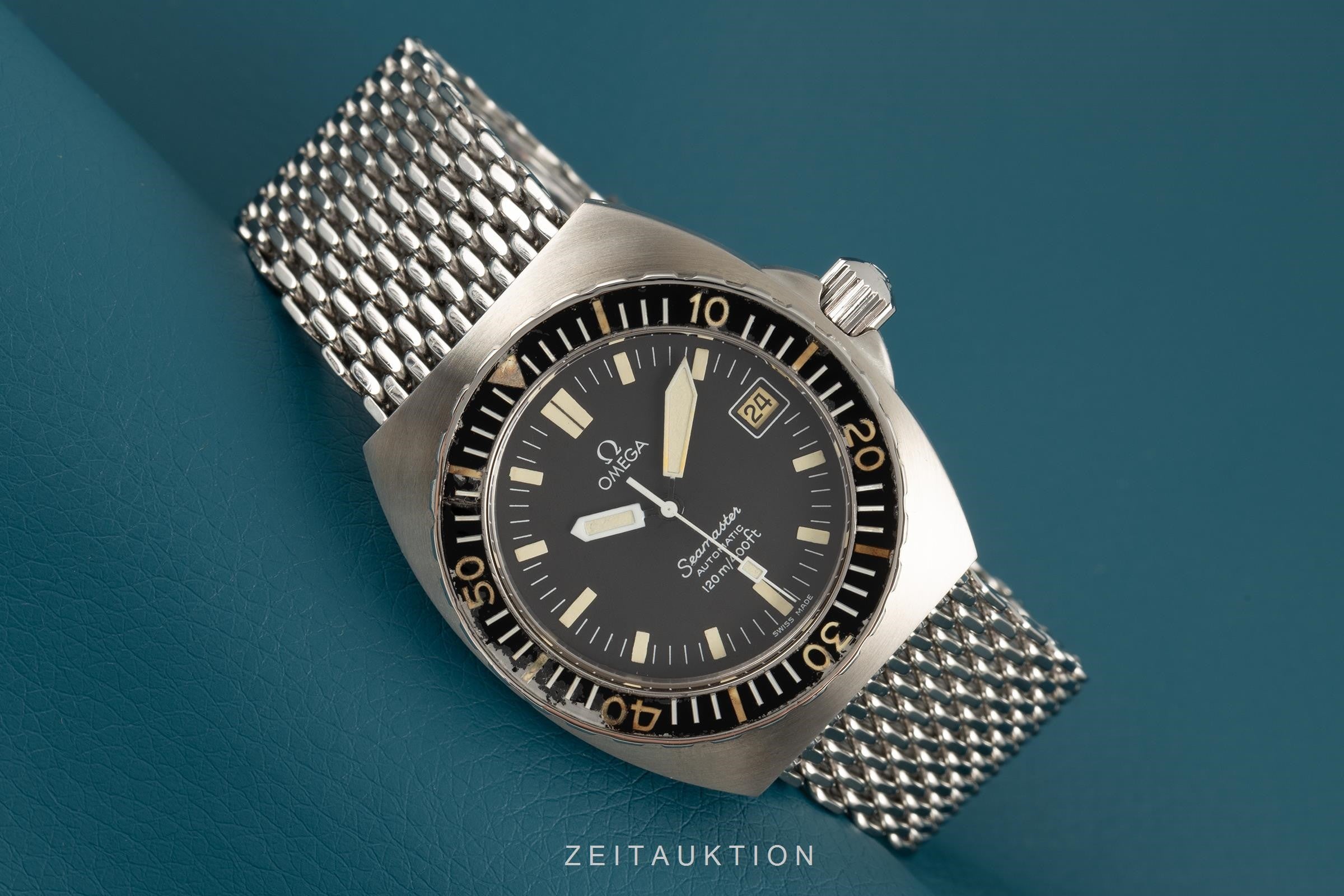 Omega Seamaster steel automatic men's watch ST166.0250  [2102932]