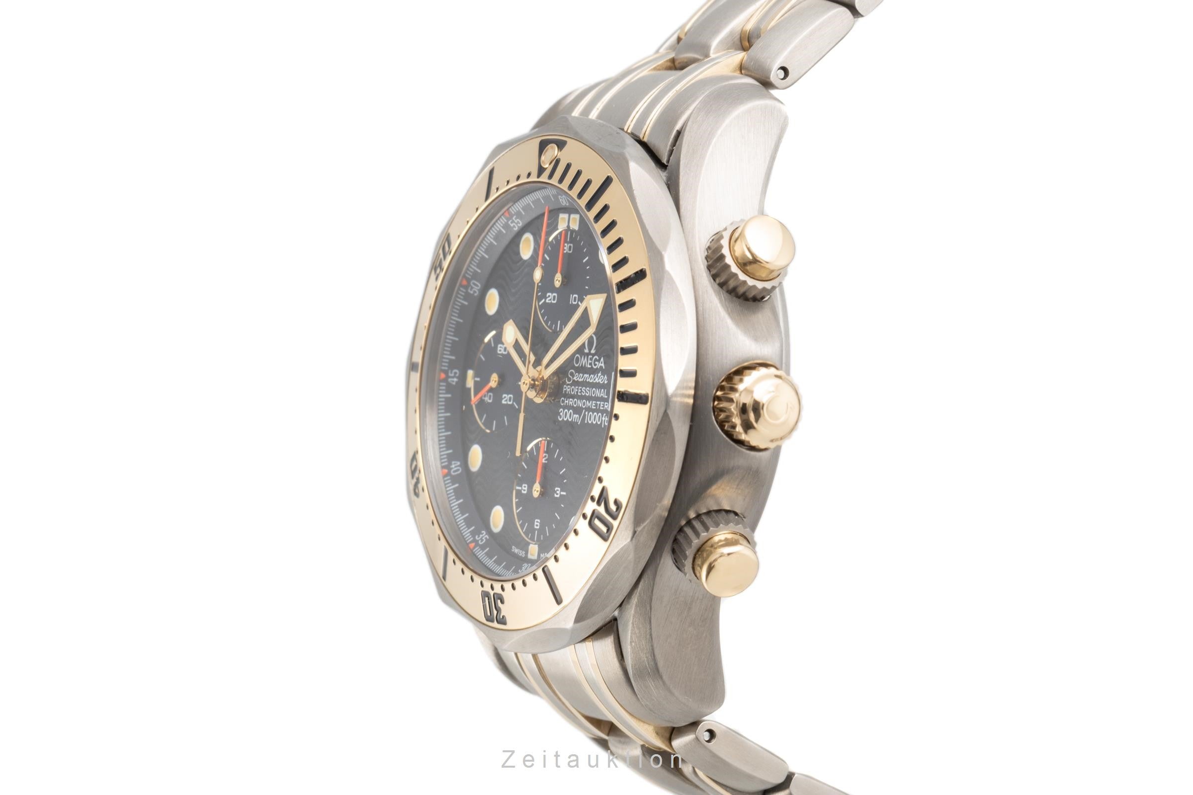 Omega Seamaster chronographe titane / or automatique montre pour hommes 2296.80.00   TL 378.0504, 178.0504 LP: 16800EUR  [2102970]