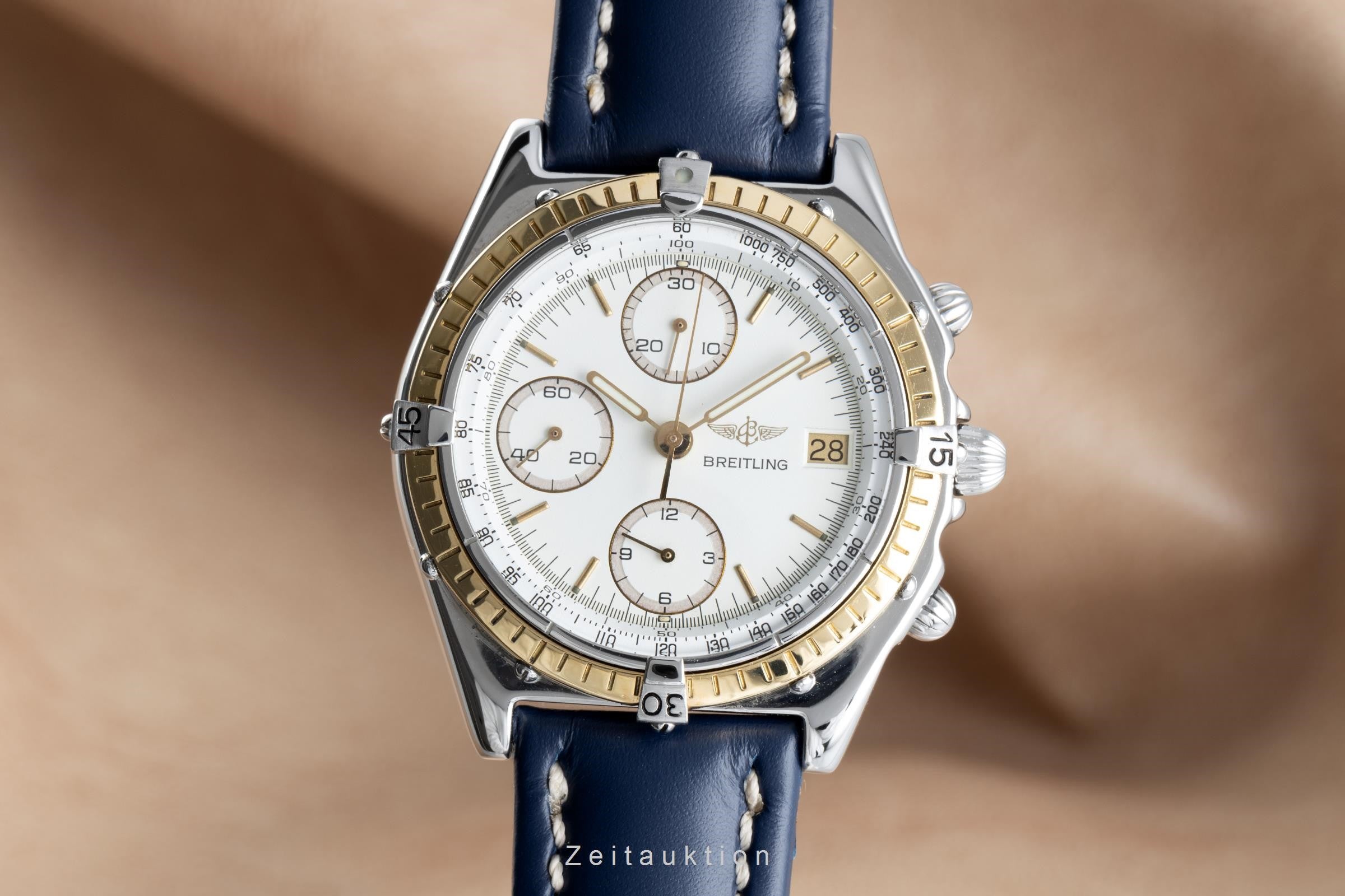 Breitling Chronomat cronógrafo acero / oro automático reloj para caballeros 81950  [2103150]
