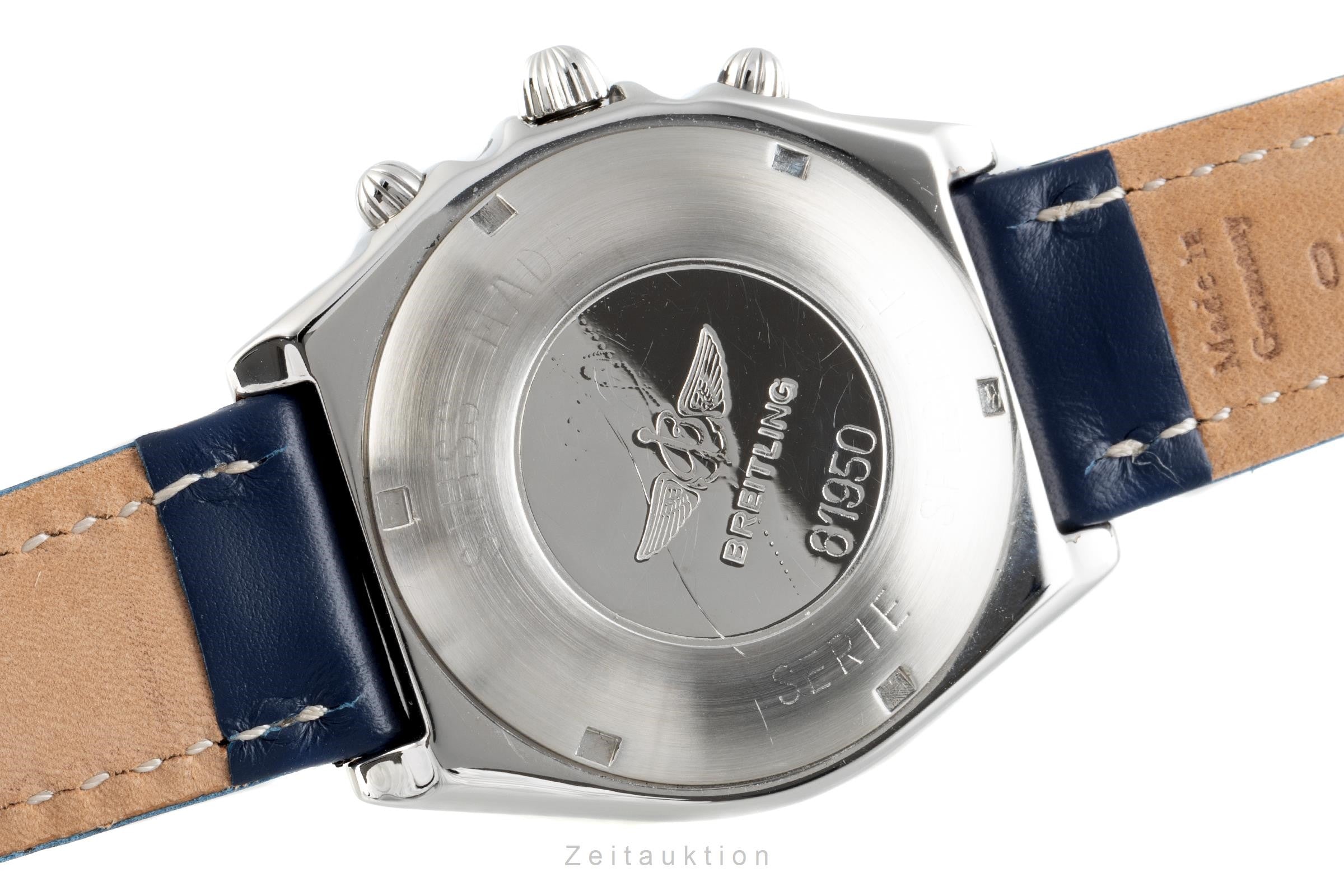 Breitling Chronomat chronographe acier / or  automatique montre pour hommes 81950  [2103150]