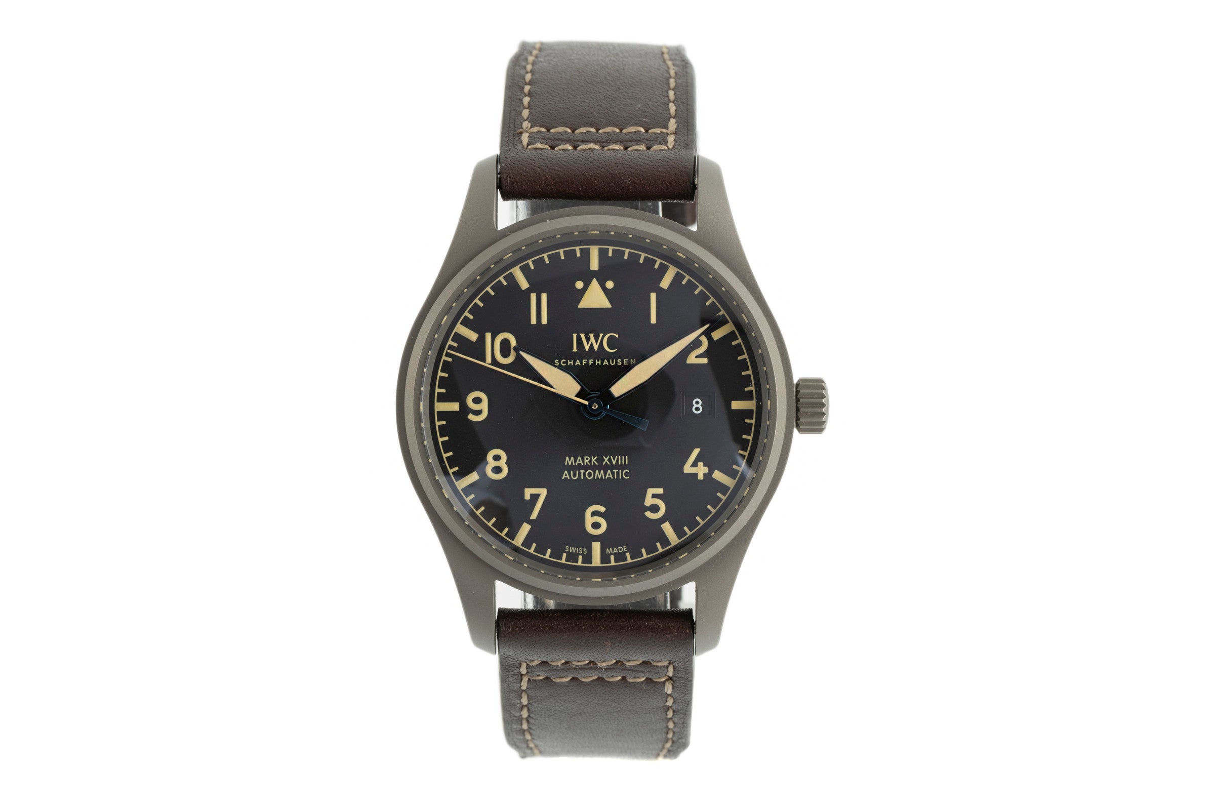 IWC Mark XVIII titanio automático reloj para caballeros IW327006 LP: 4750EUR  [2103216]