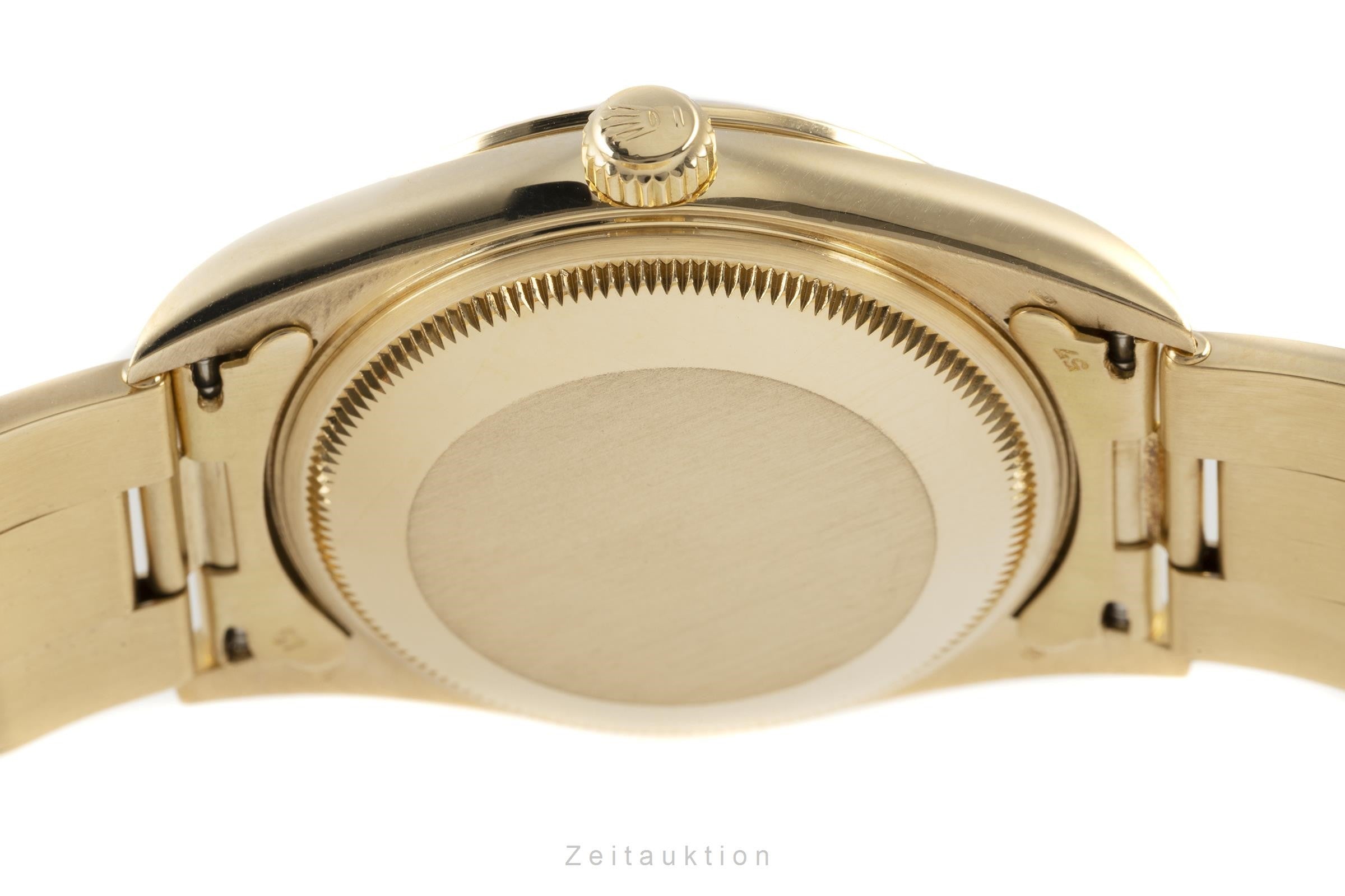 Rolex Date 34 18K (0,750) Gold Automatik Herrenuhr Oyster Perpetual Ref. 15238  [2103279]