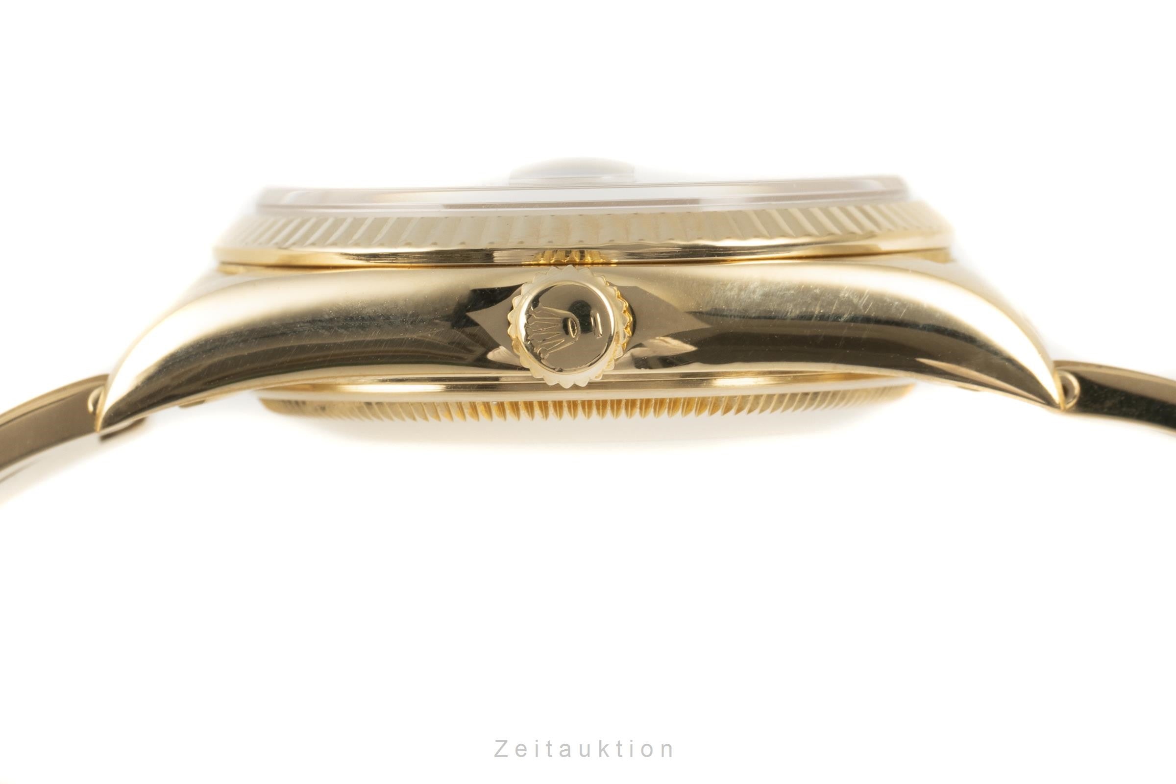 Rolex Date 34 18K (0,750) Gold Automatik Herrenuhr Oyster Perpetual Ref. 15238  [2103279]