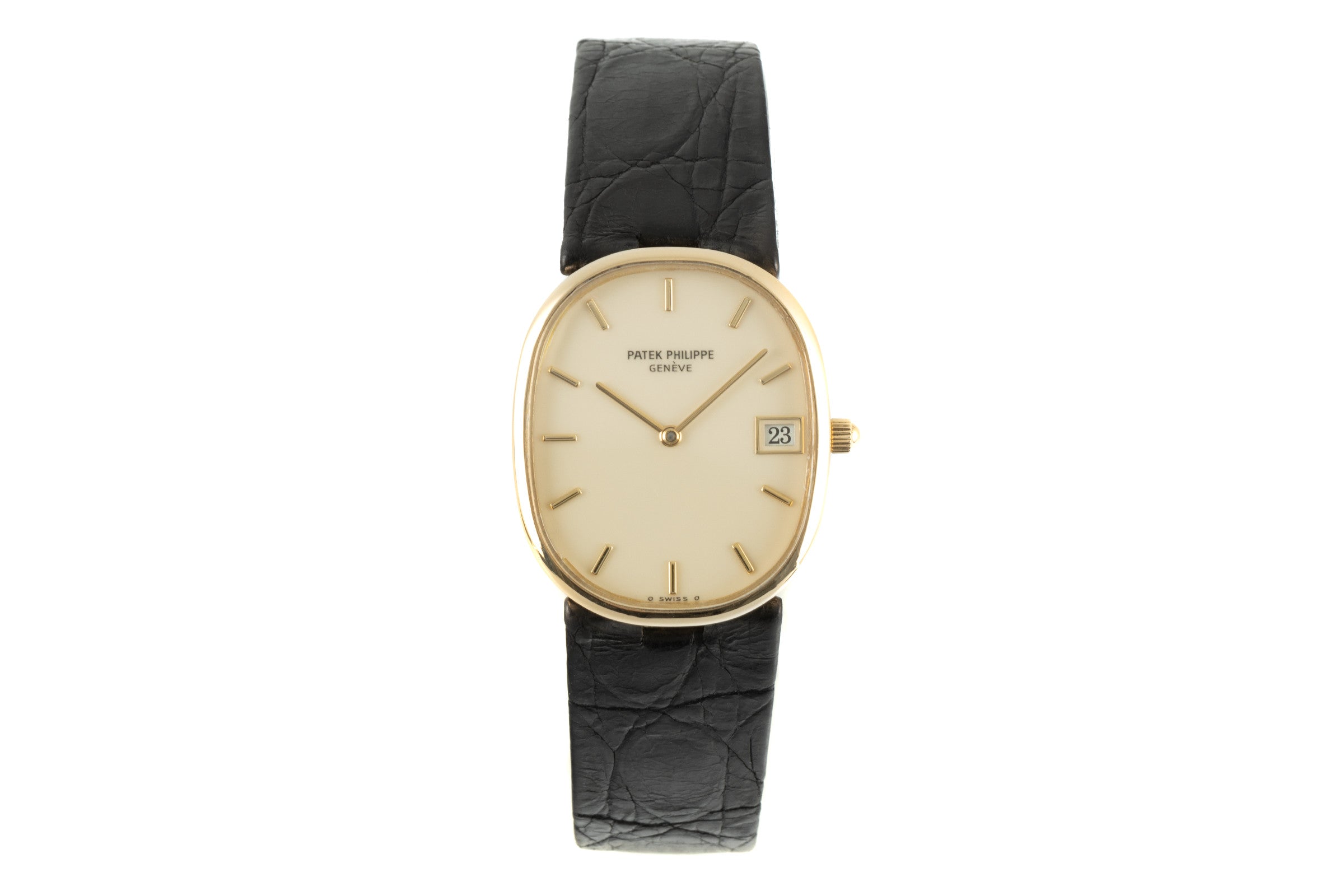 Patek Philippe Ellipse Sigma Dial 18K (0,750) Gold Herrenuhr Ref. 3788 Klassiker [2103297]