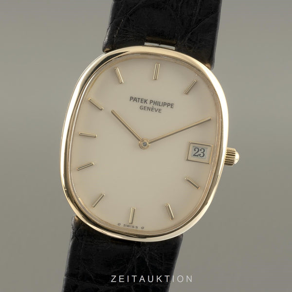 Patek Philippe Ellipse Sigma Dial 18K (0,750) Gold Herrenuhr Ref. 3788 Klassiker [2103297]