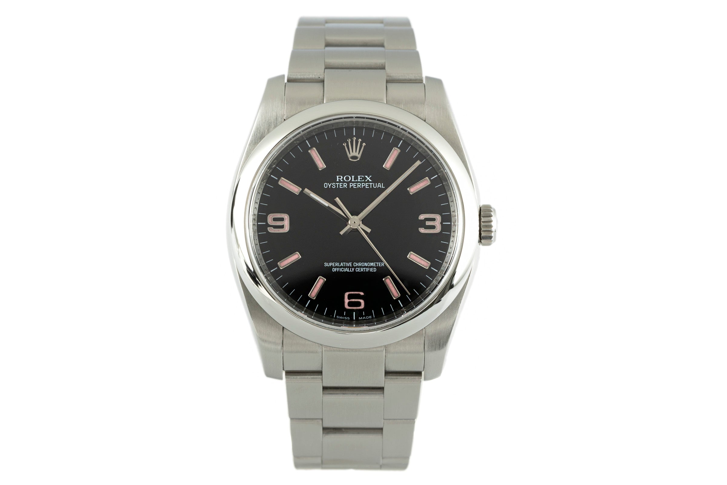Rolex Oyster Perpetual acero automático reloj para caballeros 116000  [2103324]
