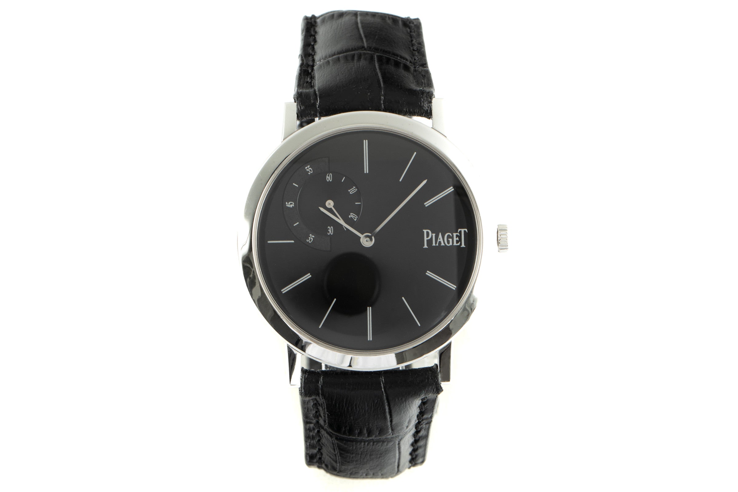 Piaget Altiplano oro blanco de 18 quilates cuerda manual reloj para caballeros P10522  [2103374]