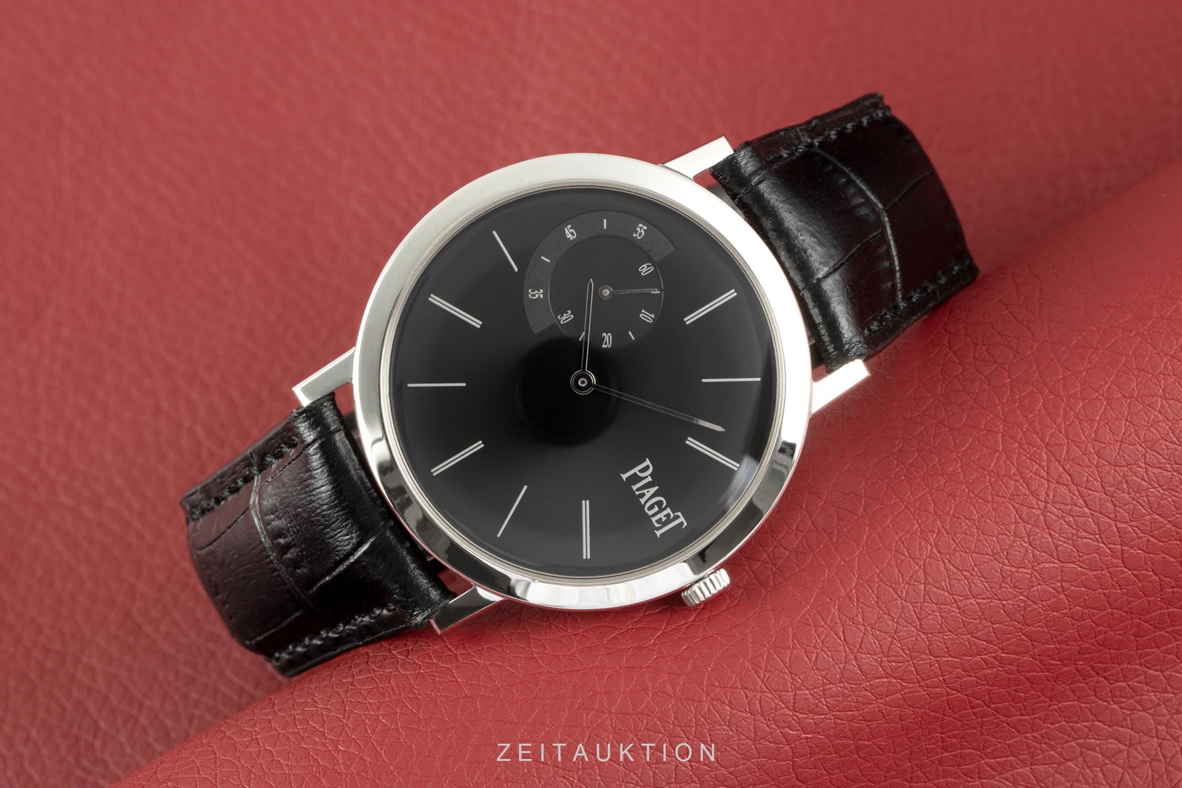 Piaget Altiplano oro blanco de 18 quilates cuerda manual reloj para caballeros P10522  [2103374]