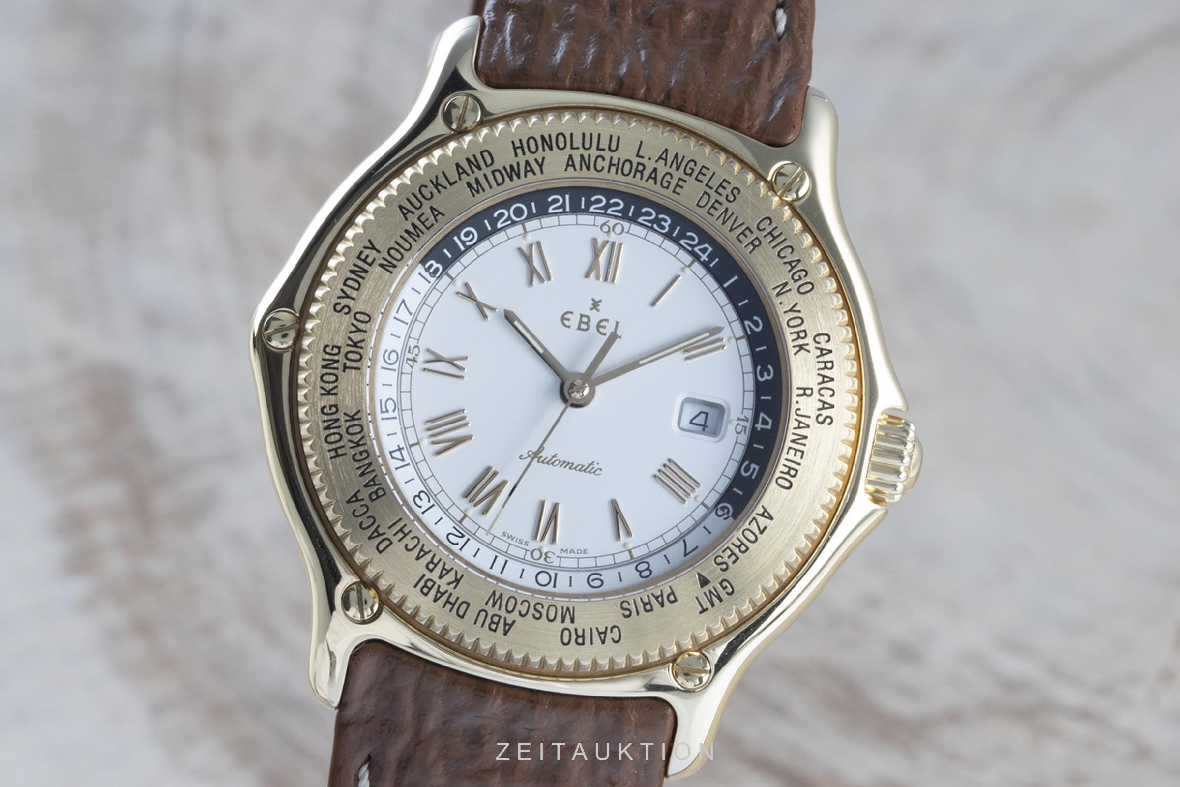Ebel Voyager 18 ct gold automatic Kal. 124 Ref. 8124913 | 2103453