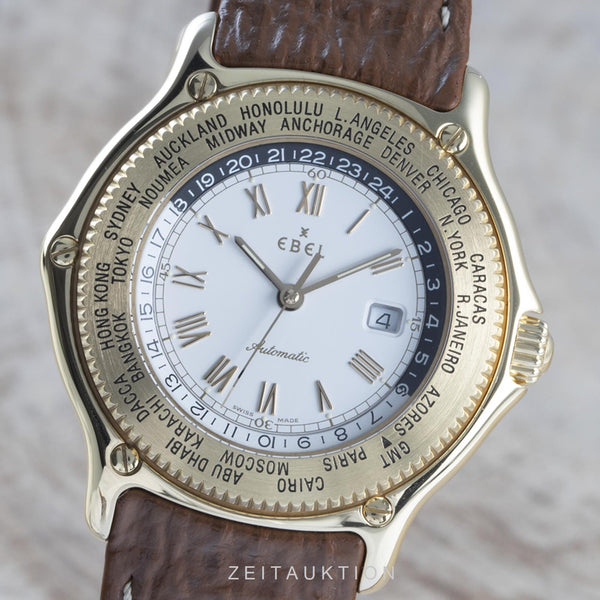 Ebel Voyager 18K (0,750) Gelbgold Automatik Herrenuhr Gold Ref. 8124913  [2103453]