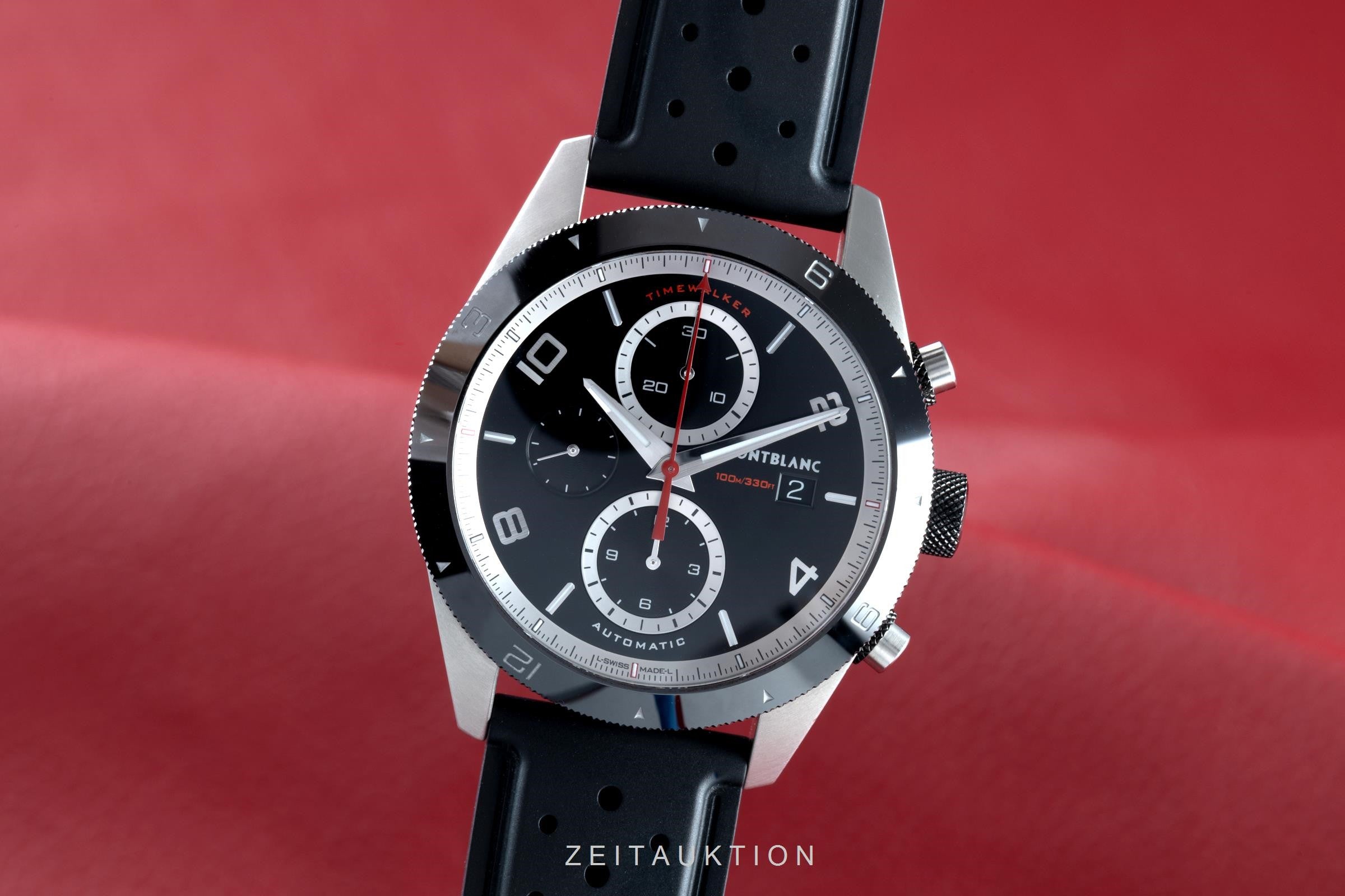 Montblanc Timewalker chronograph steel automatic Kal. 4810.507 Ref