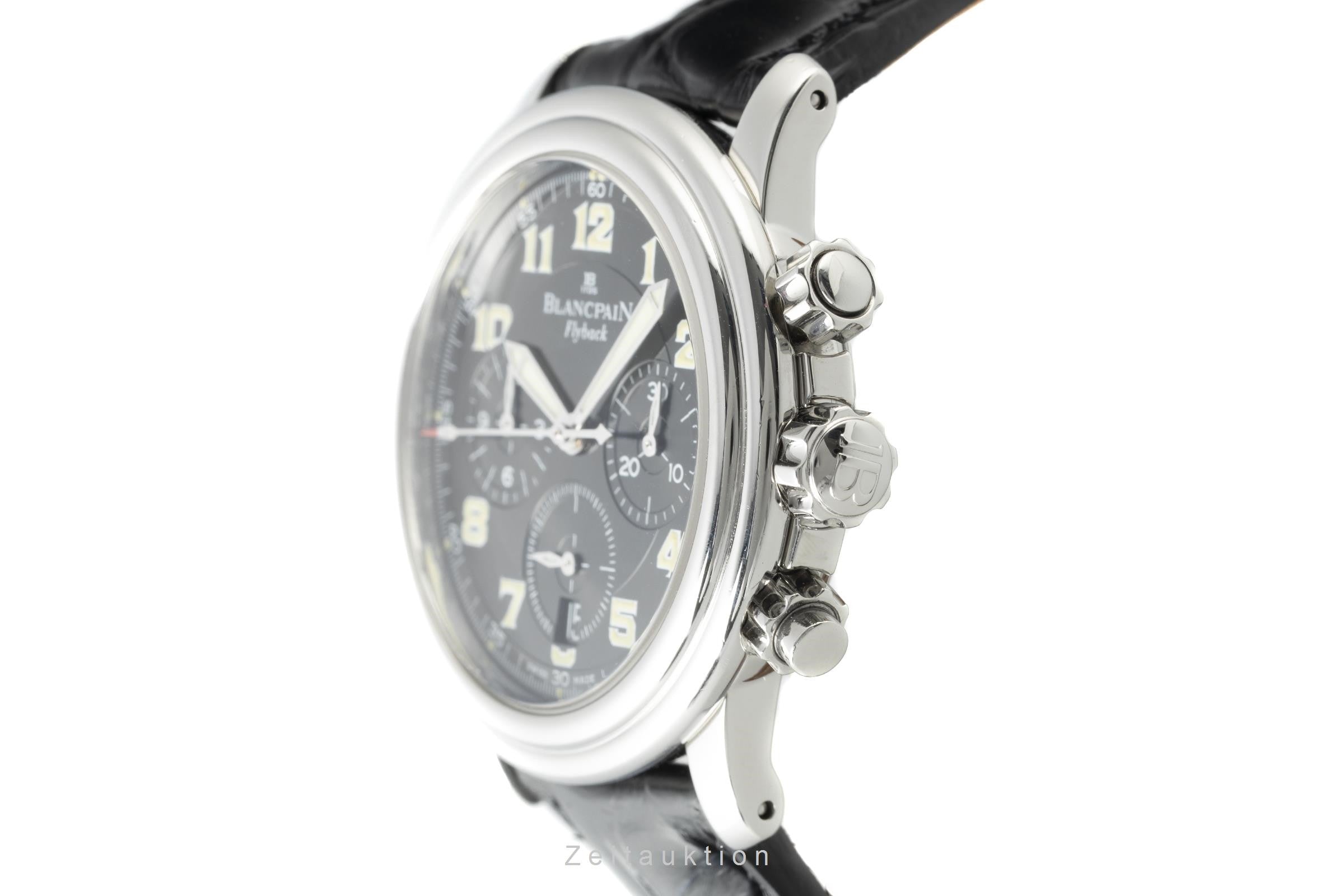 Blancpain Leman cronógrafo acero automático reloj para caballeros 2185F-1130  [2103511]