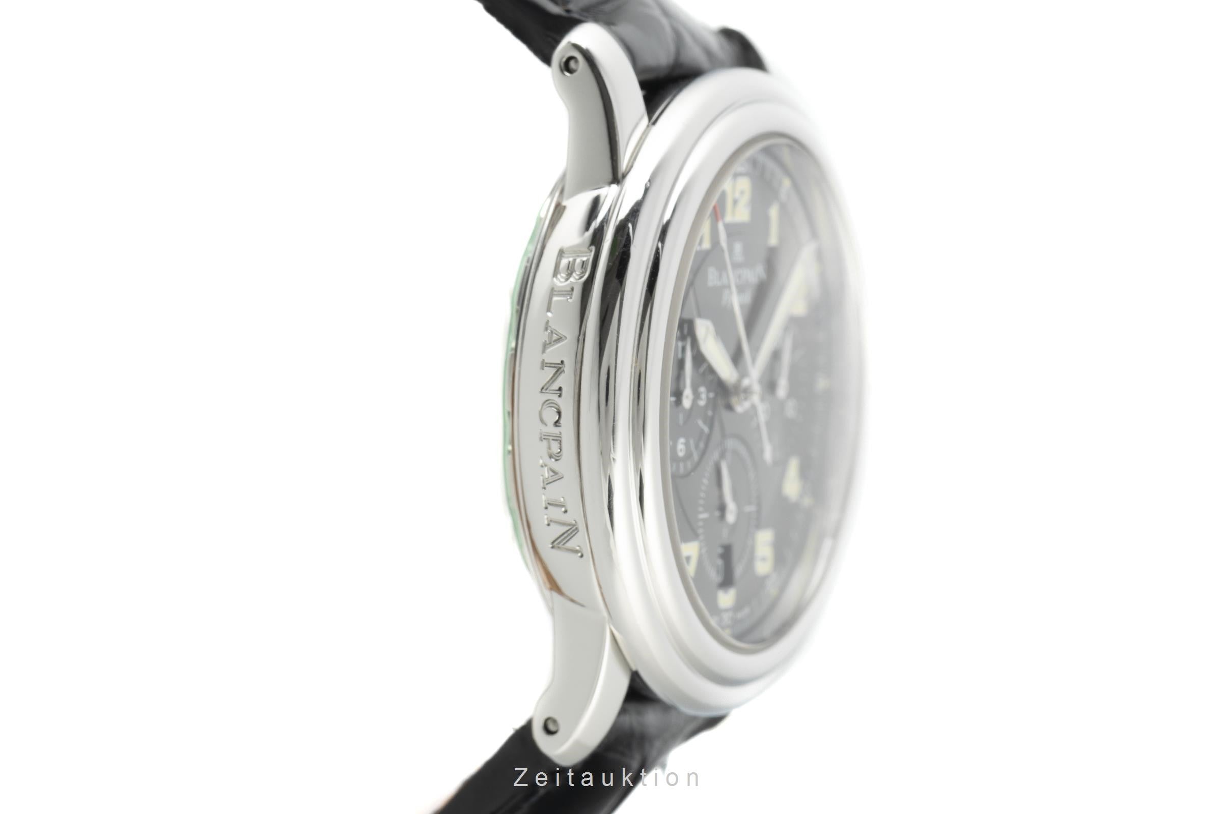 Blancpain Leman cronógrafo acero automático reloj para caballeros 2185F-1130  [2103511]