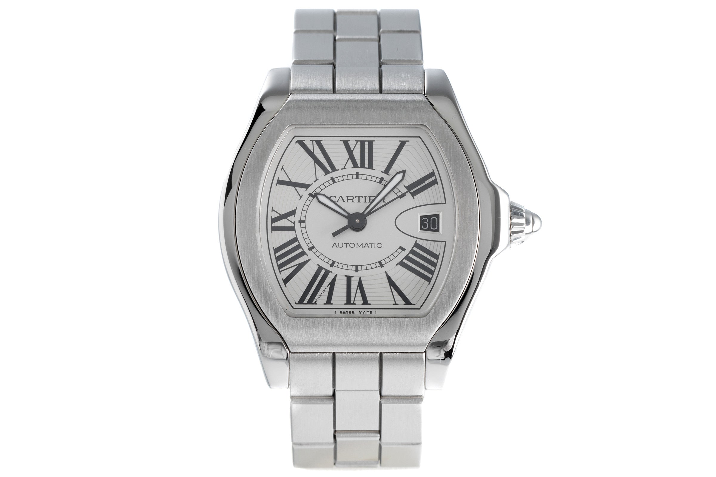 Cartier Roadster acero automático reloj para caballeros 3312  [2103528]