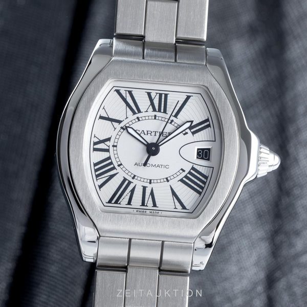 Cartier Roadster acero automático reloj para caballeros 3312  [2103528]