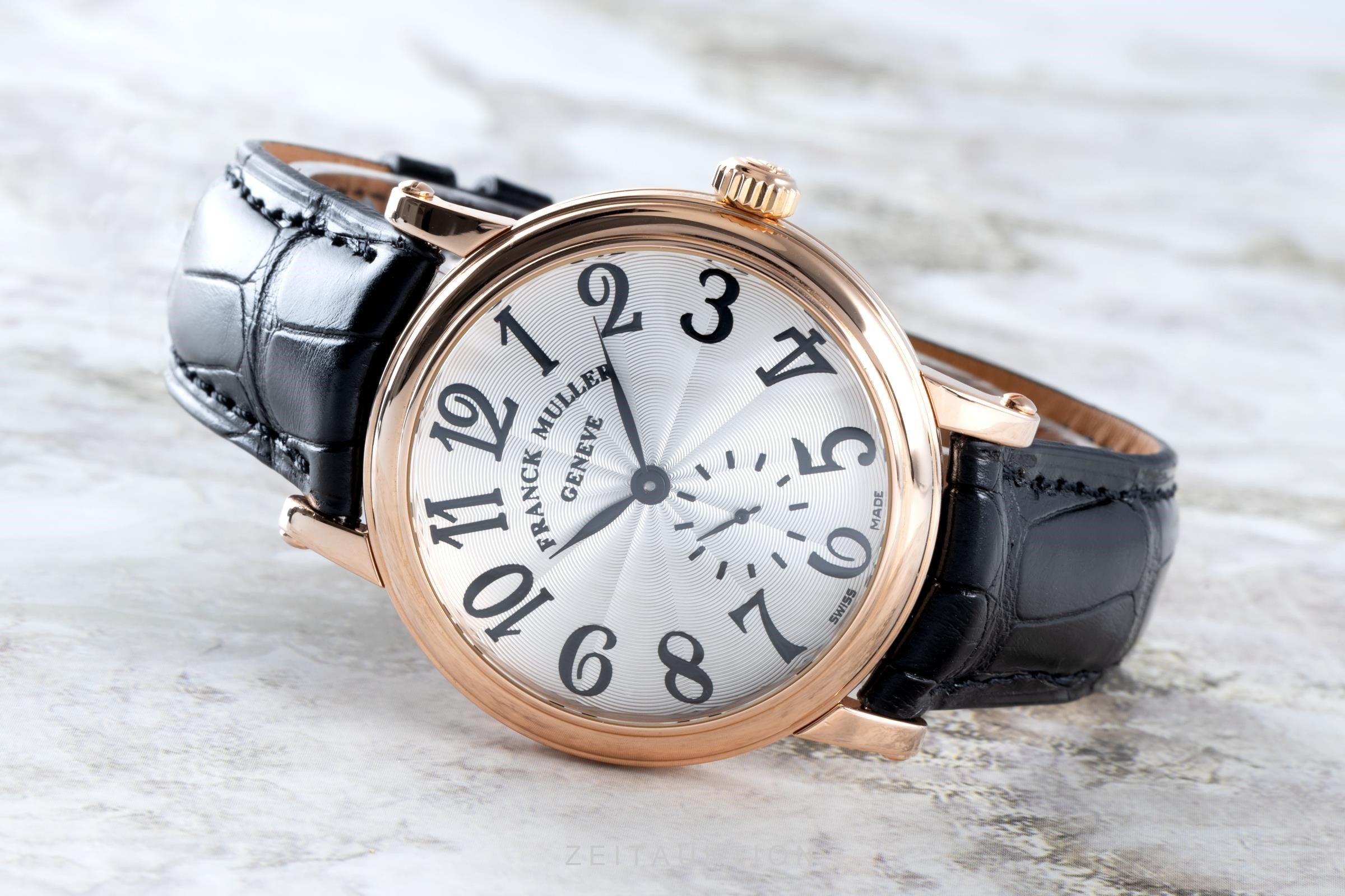 Franck Muller Liberty 18 ct red gold manual winding 7391-B-56