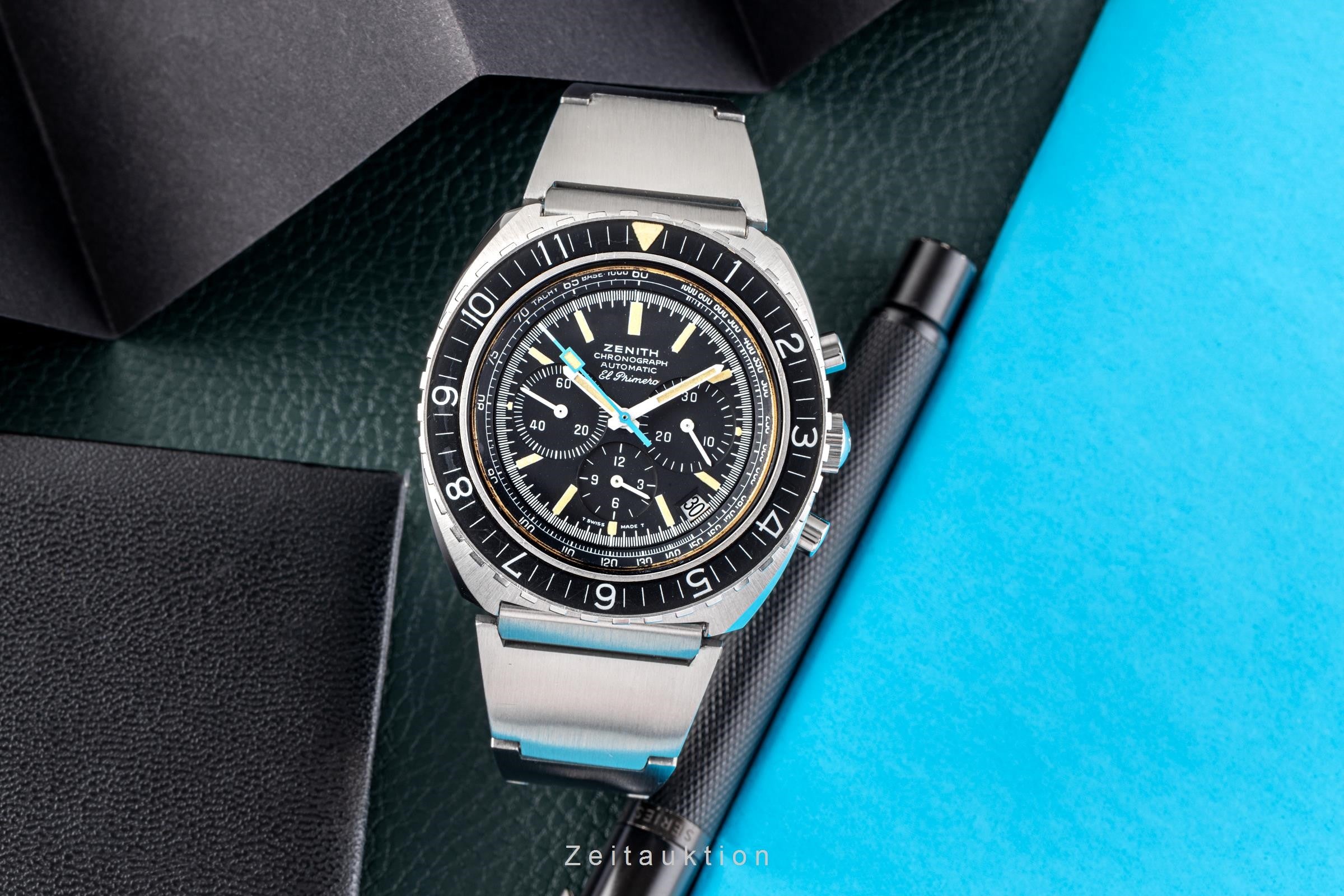 Zenith El Primero chronograph steel automatic Kal. 3019 PHC Ref