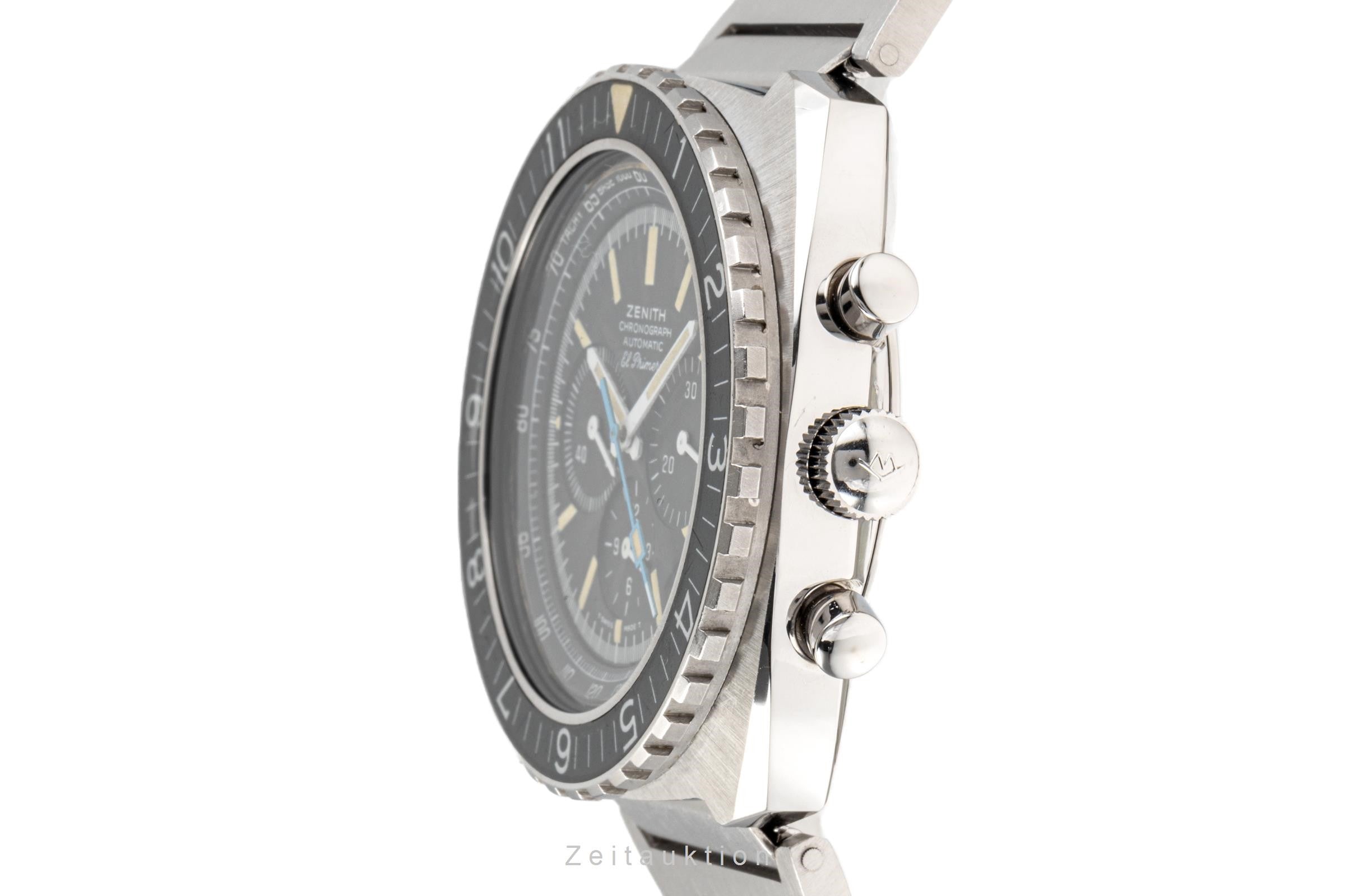 Zenith El Primero chronograph steel automatic Kal. 3019 PHC Ref