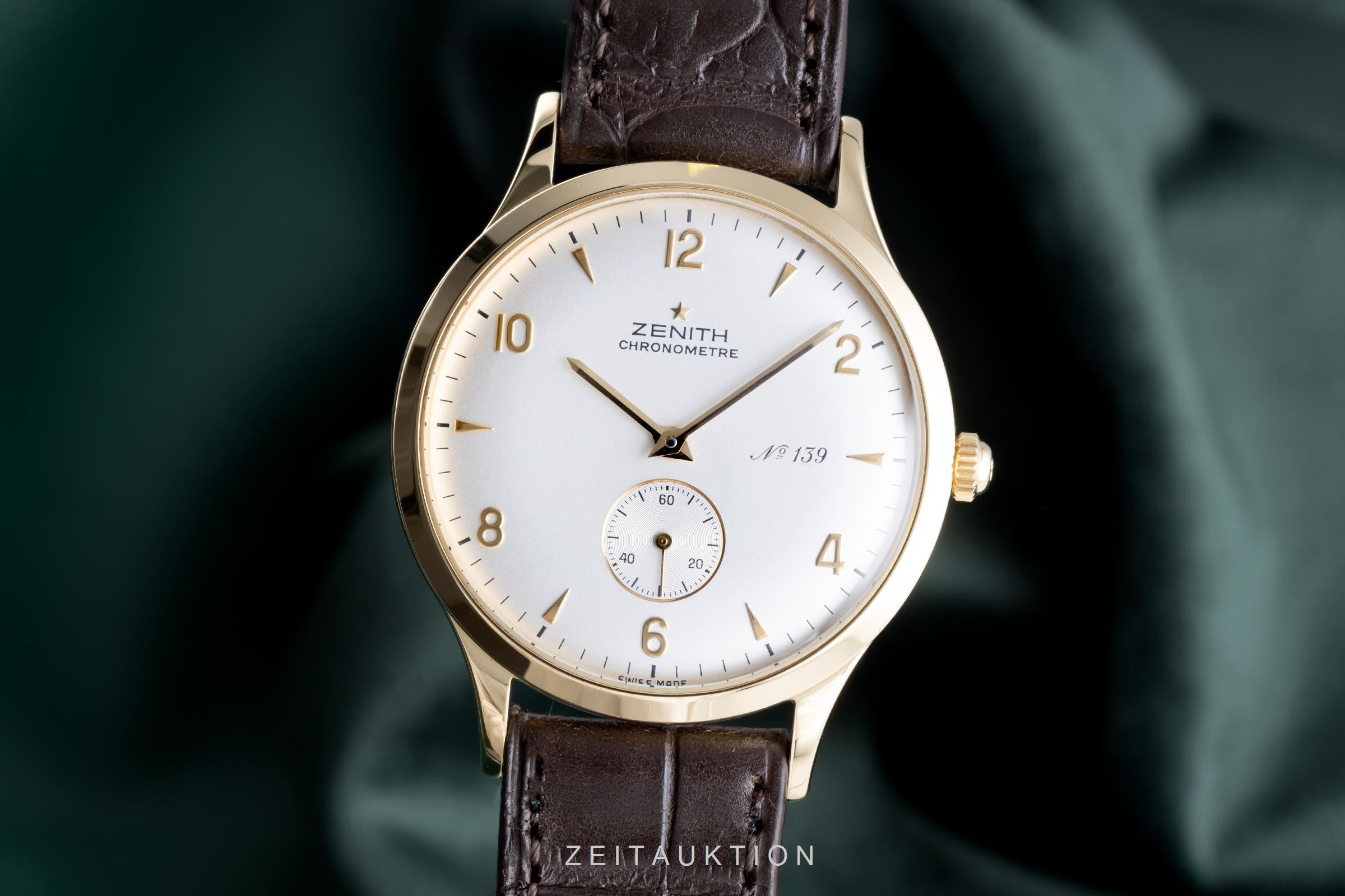 Zenith Prime oro de 18 quilates cuerda manual reloj para caballeros 30.1125.113 Limited  [2103644]