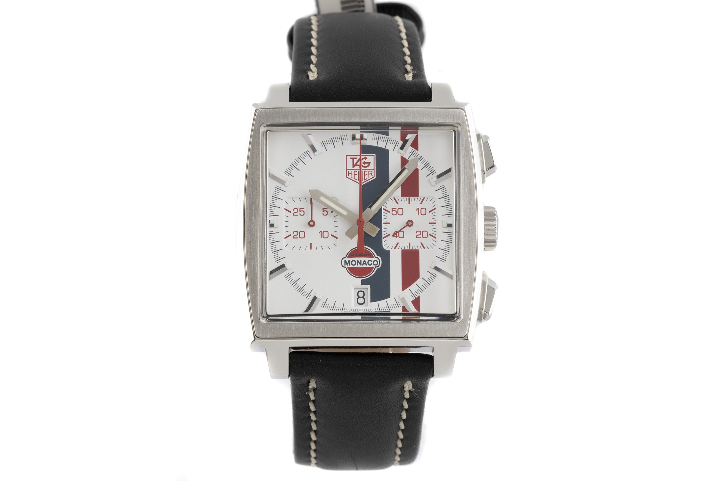 Tag Heuer Monaco cronografo acciaio automatismo orologio da uomo CW2118  [2103691]