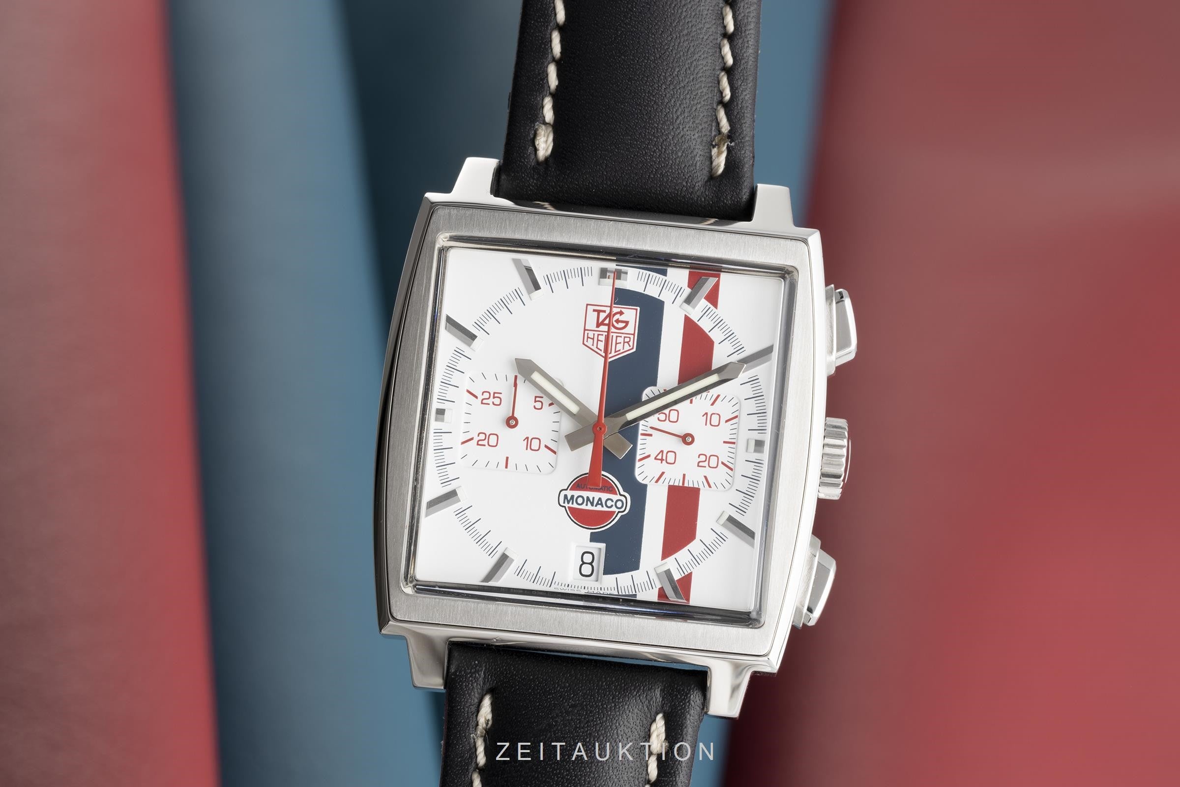 Tag Heuer Monaco cronógrafo acero automático reloj para caballeros CW2118  [2103691]