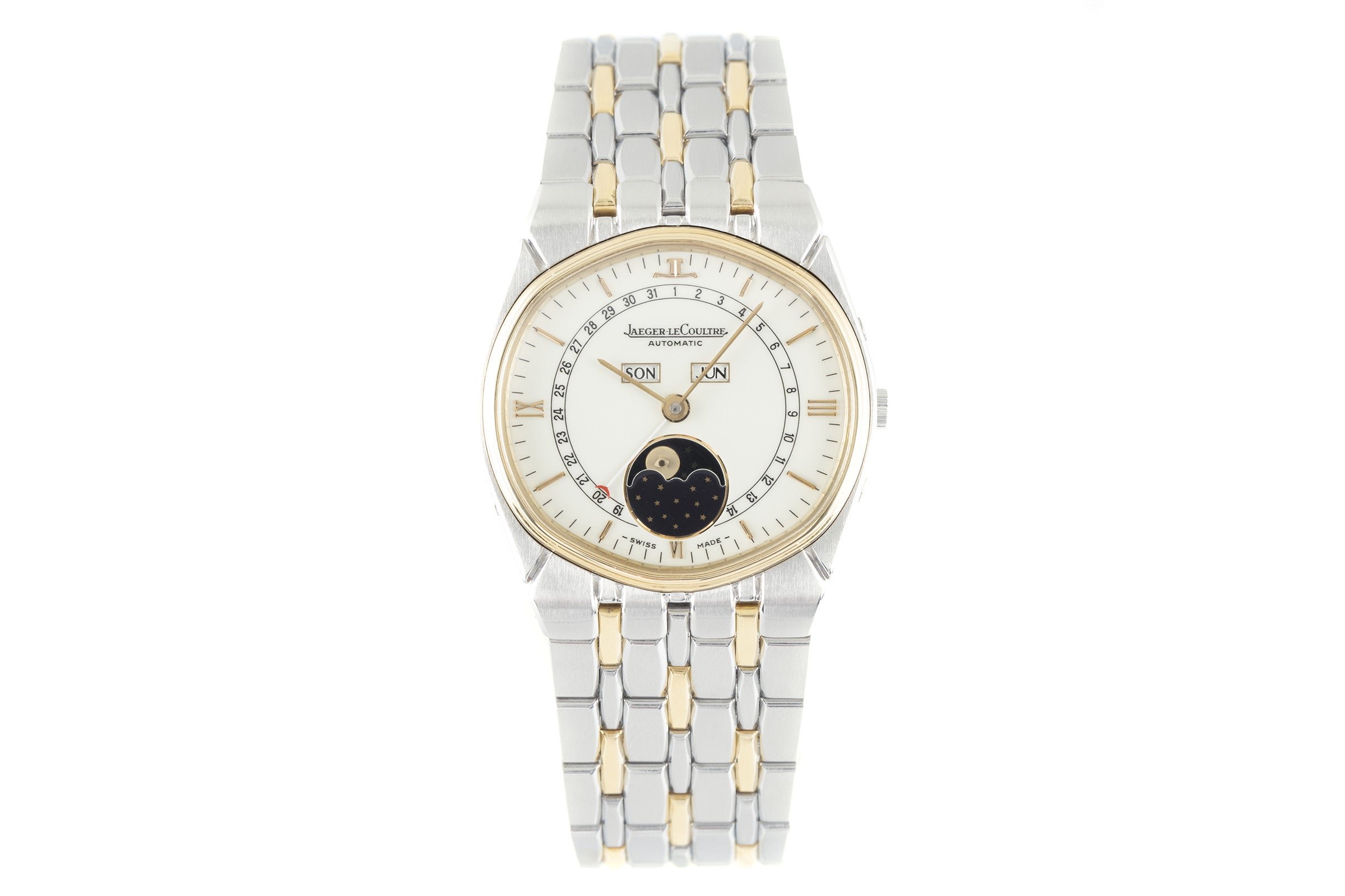 Jaeger LeCoultre Albatros acero / oro automático reloj para caballeros 145.202.5  [2103742]