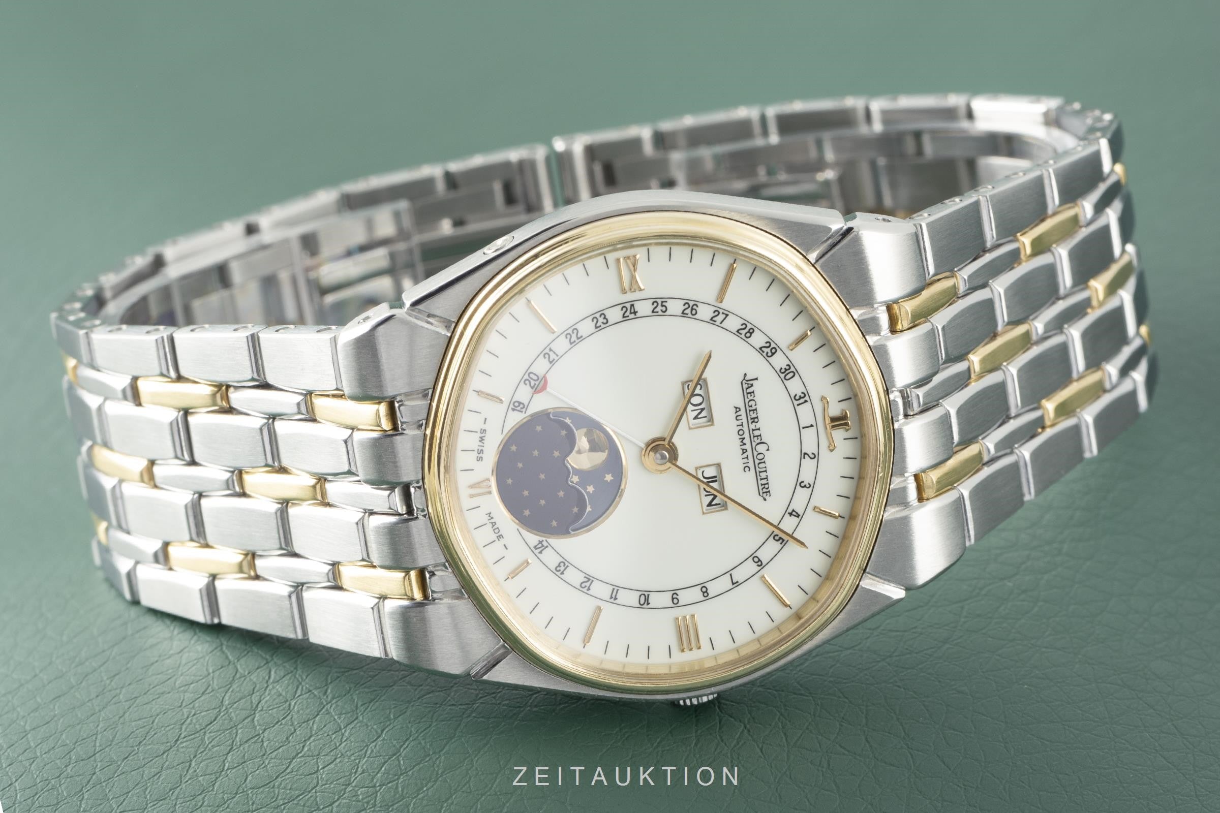 Jaeger LeCoultre Albatros acero / oro automático reloj para caballeros 145.202.5  [2103742]