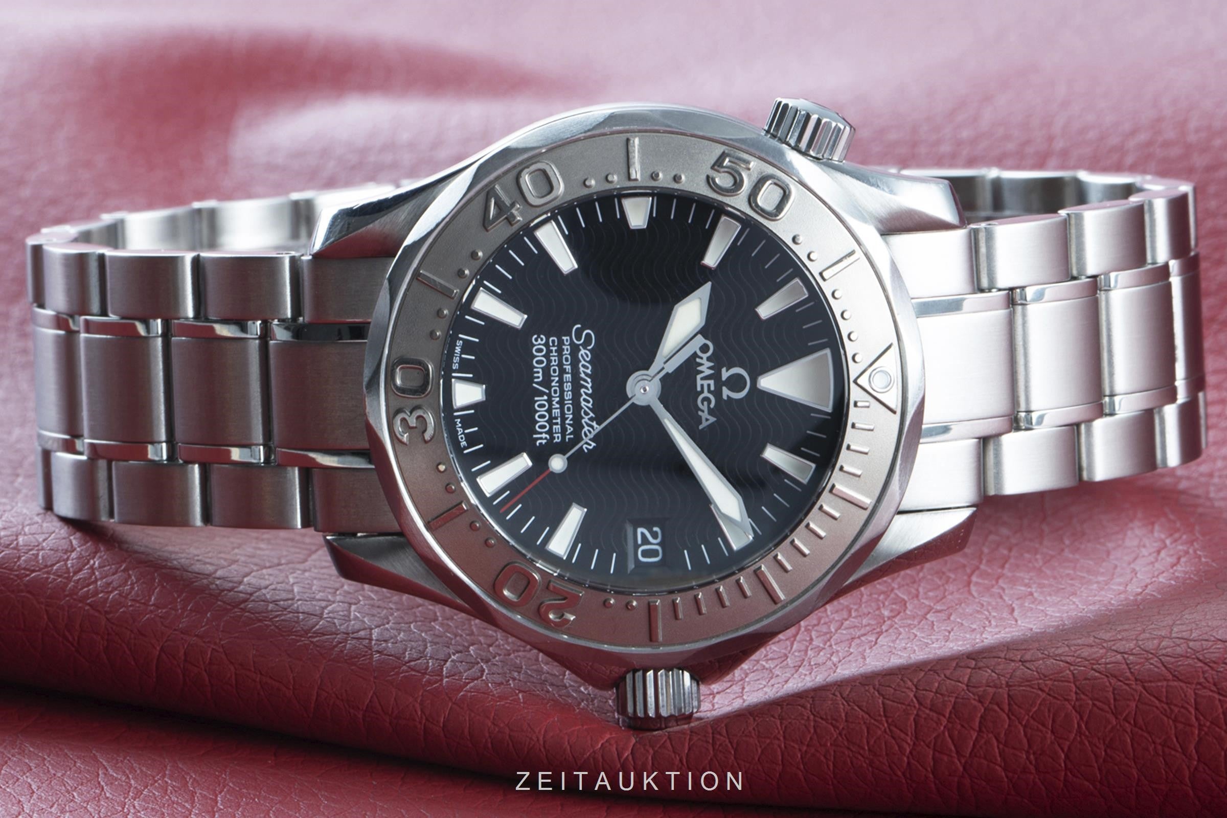 Omega Seamaster acciaio / oro bianco automatismo orologio da uomo 168.1643, 2236.50.00  [2103770]