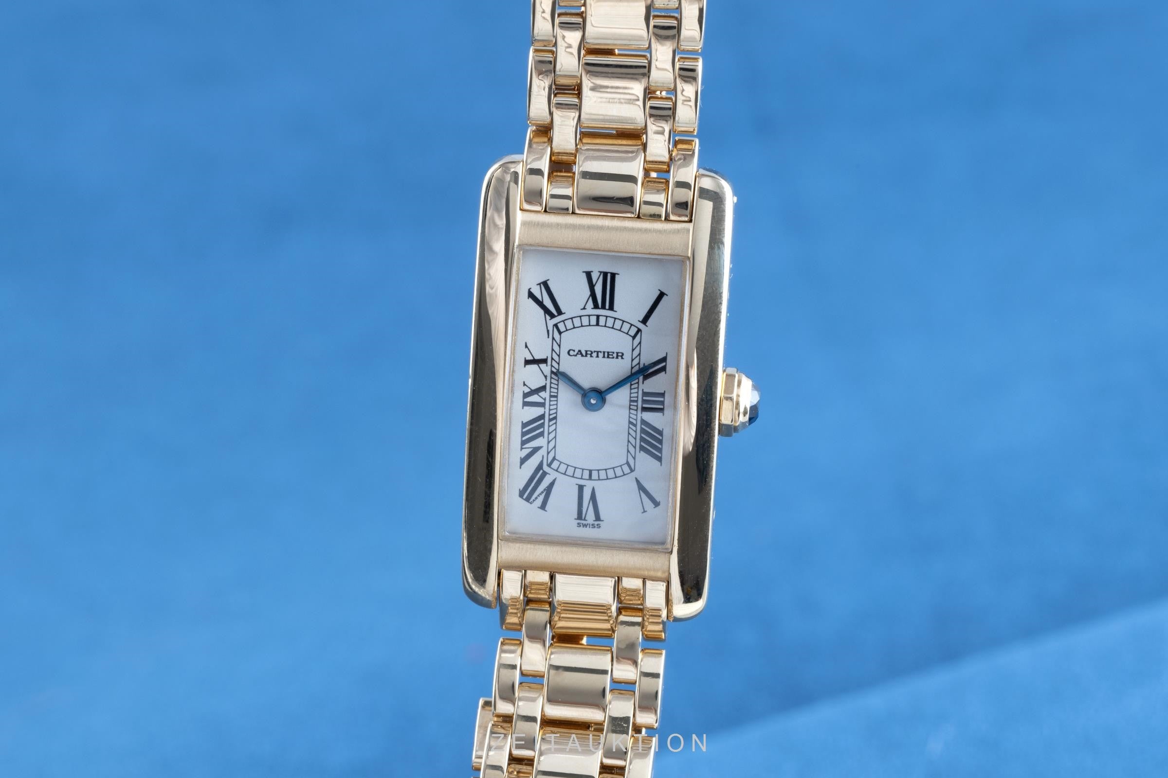 Cartier Tank Américaine oro de 18 quilates cuarzo reloj para damas  1710  [2103791]