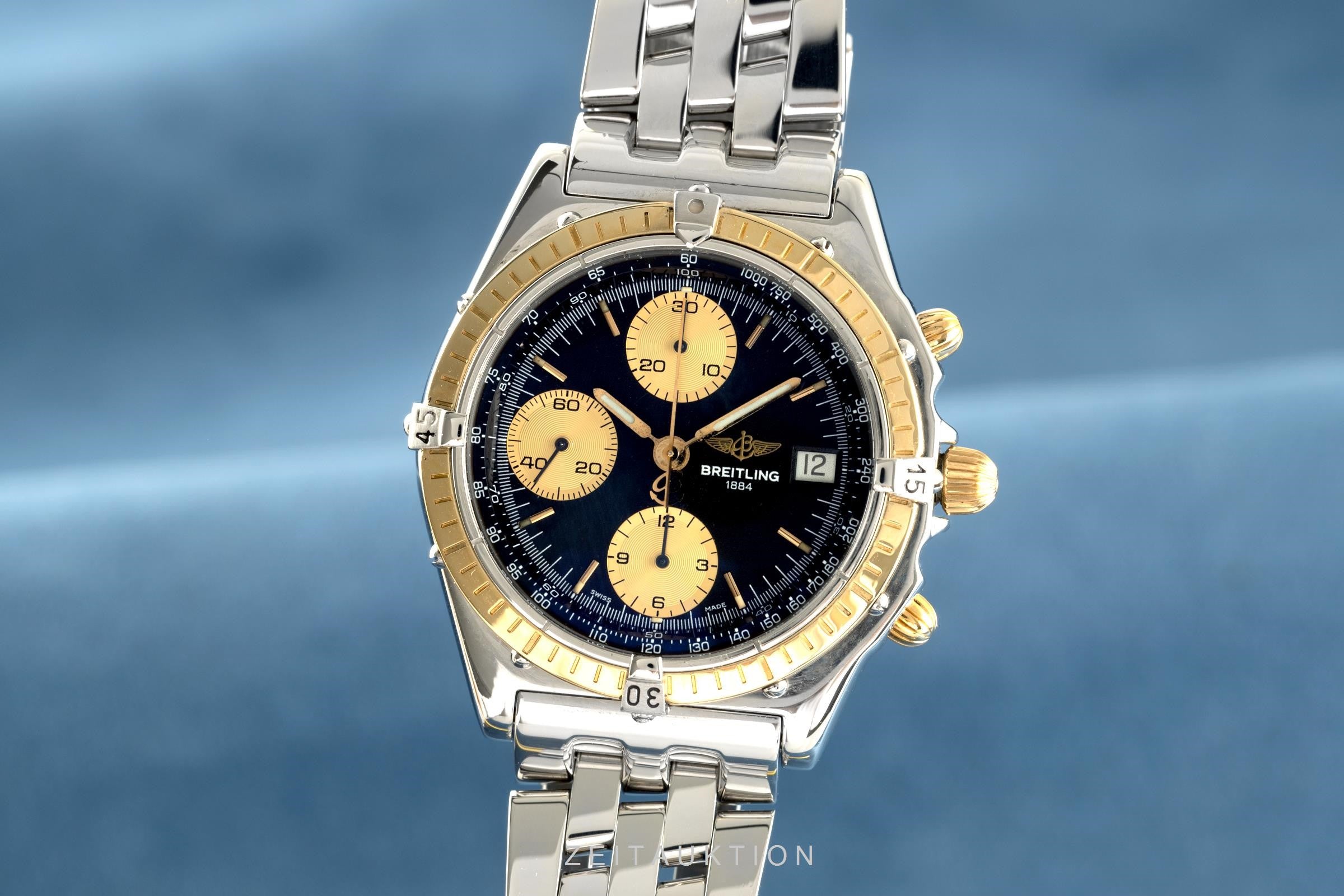 Breitling Chronomat chronograph steel / gold automatic Kal. B13