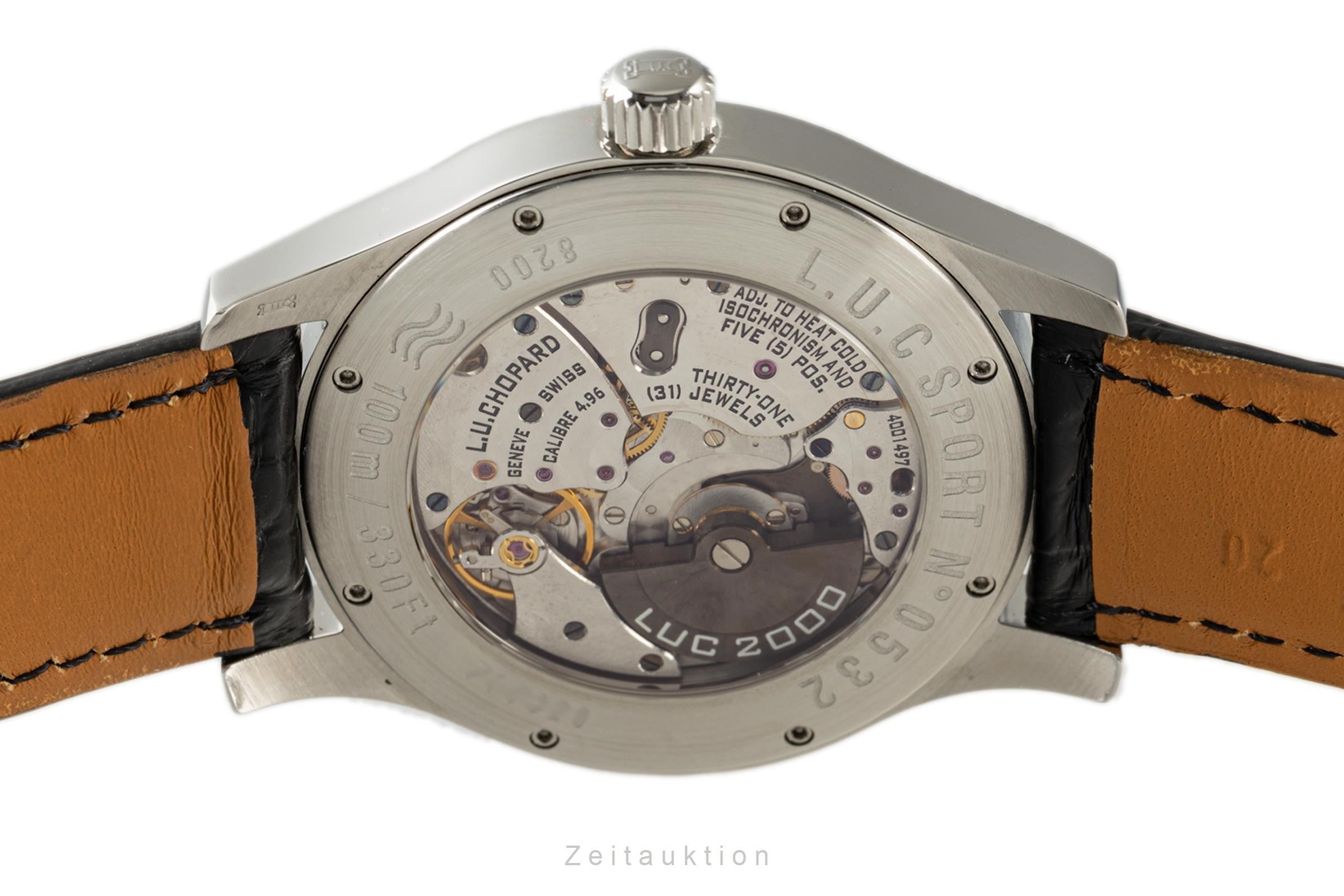 Chopard L.U.C Sport steel automatic men's watch 16/8200-3001 Limited  [2103817]